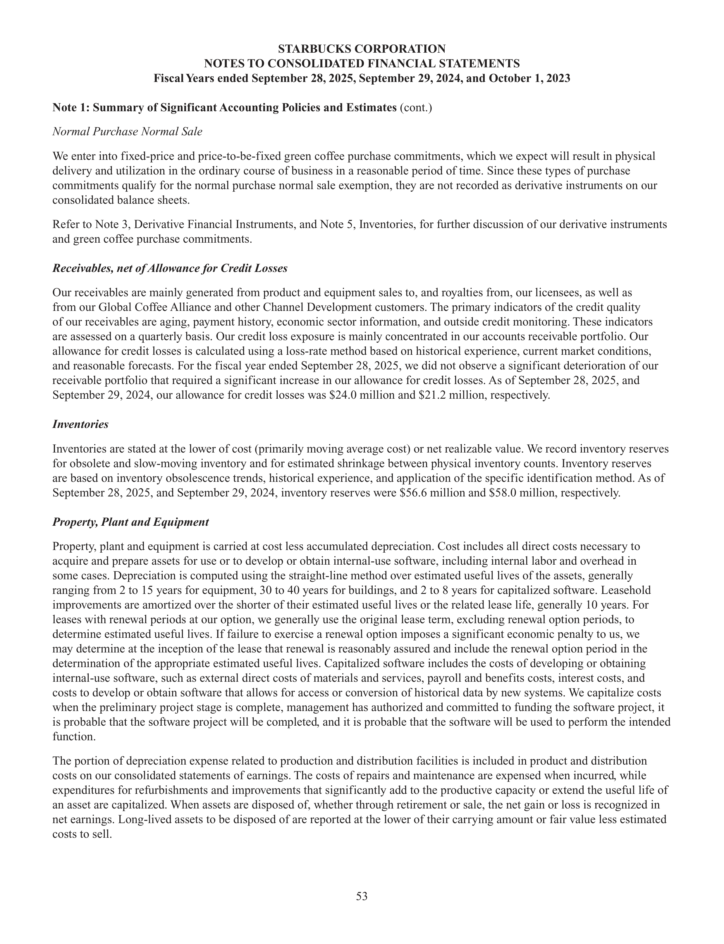 Starbucks Annual Report — page 56