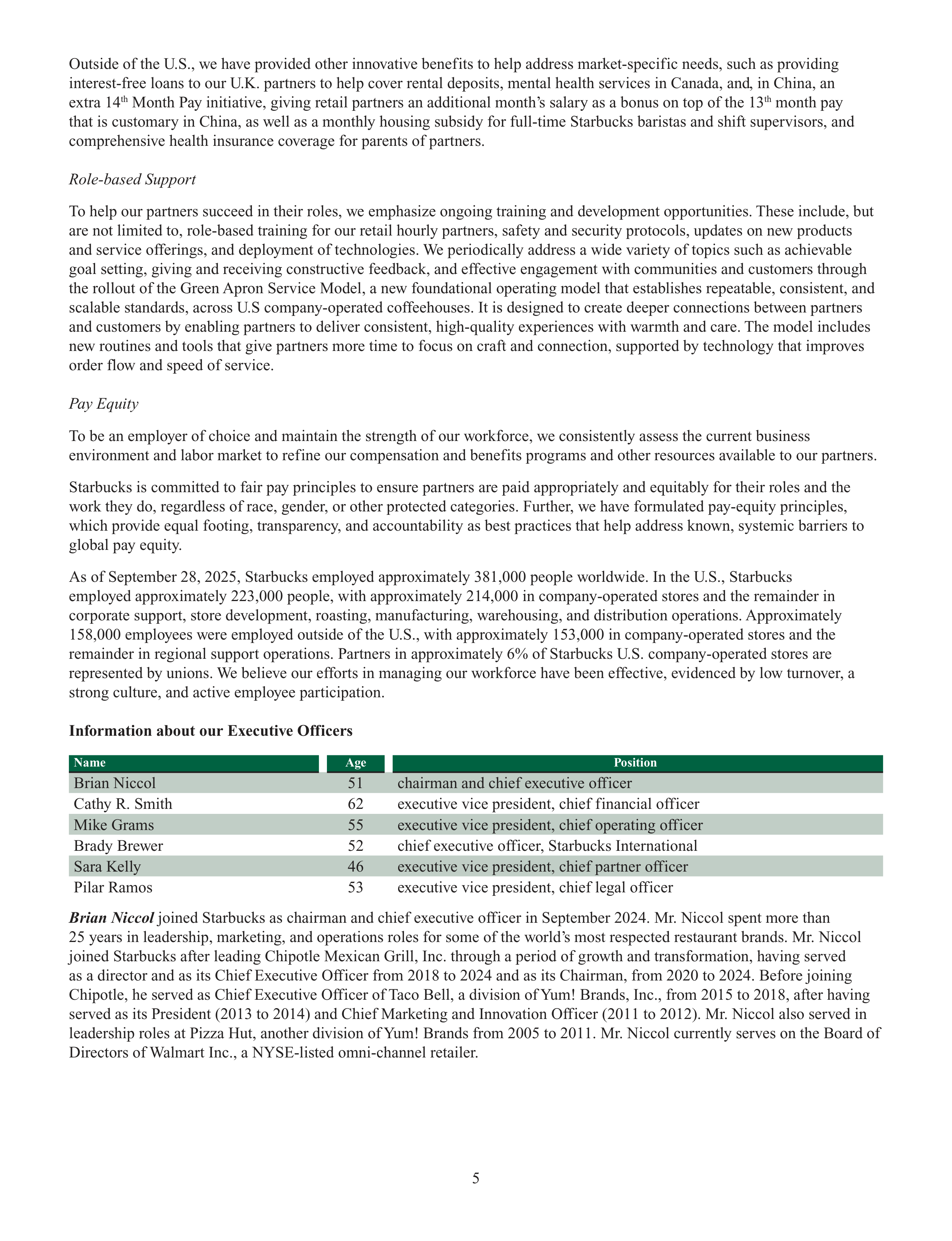 Starbucks Annual Report — page 8