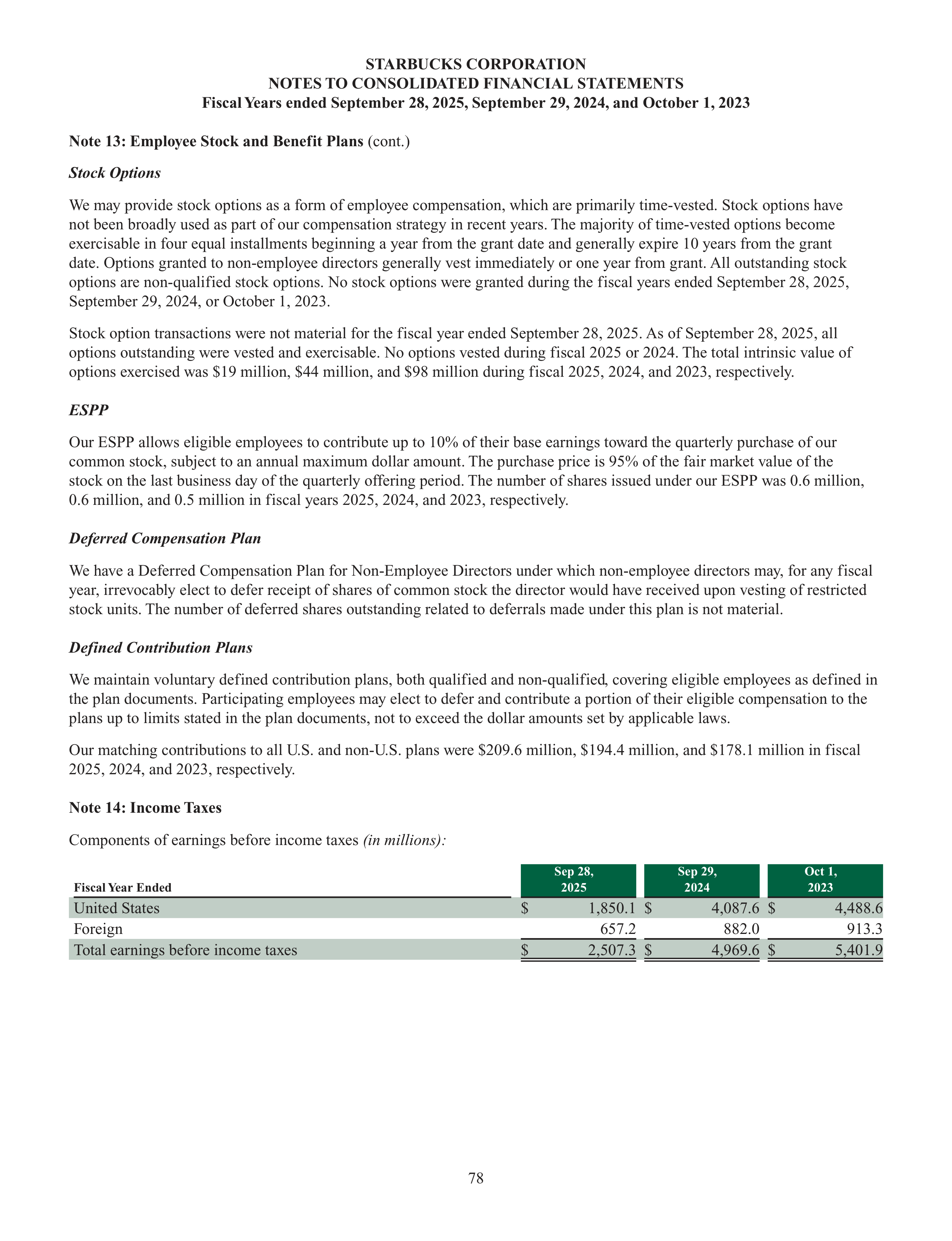 Starbucks Annual Report — page 81