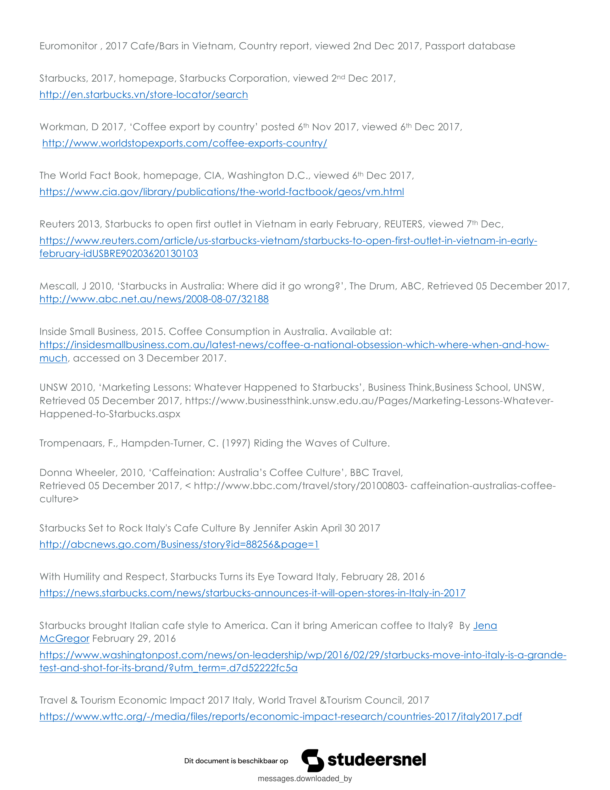 Starbucks Case Study — page 14