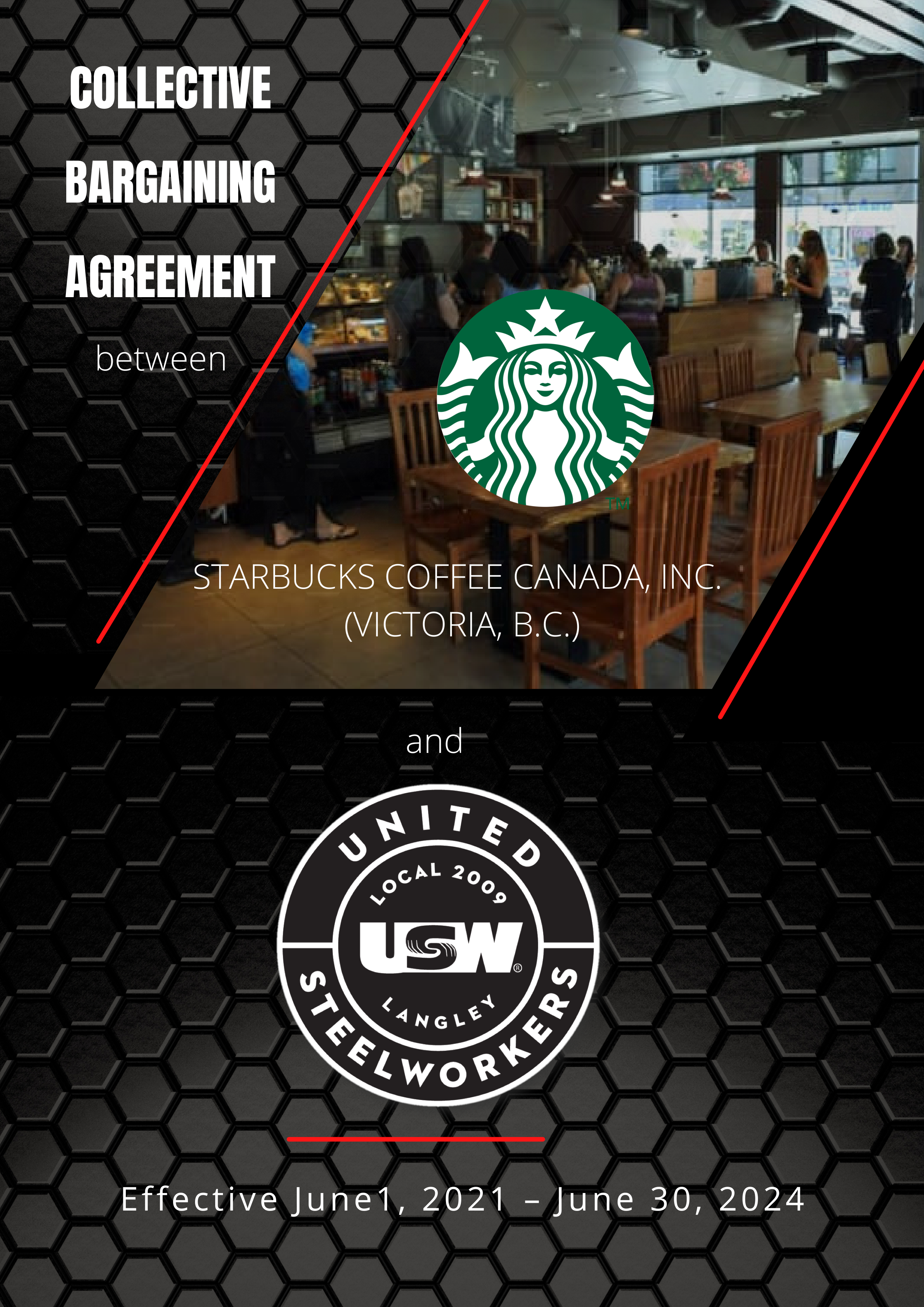 Starbucks Collective Bargaining Agreement — page 1
