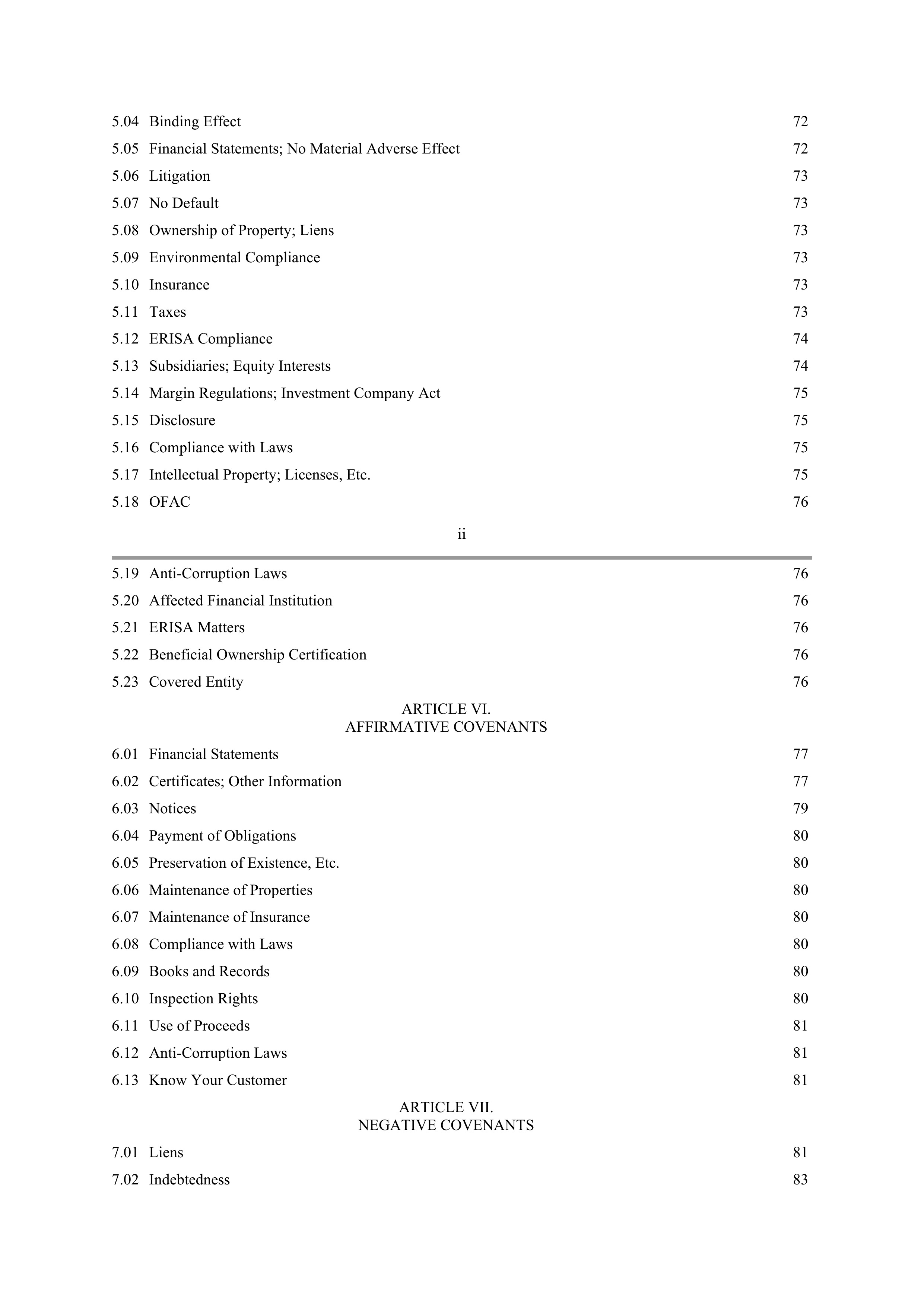 Starbucks Credit Agreement — page 3