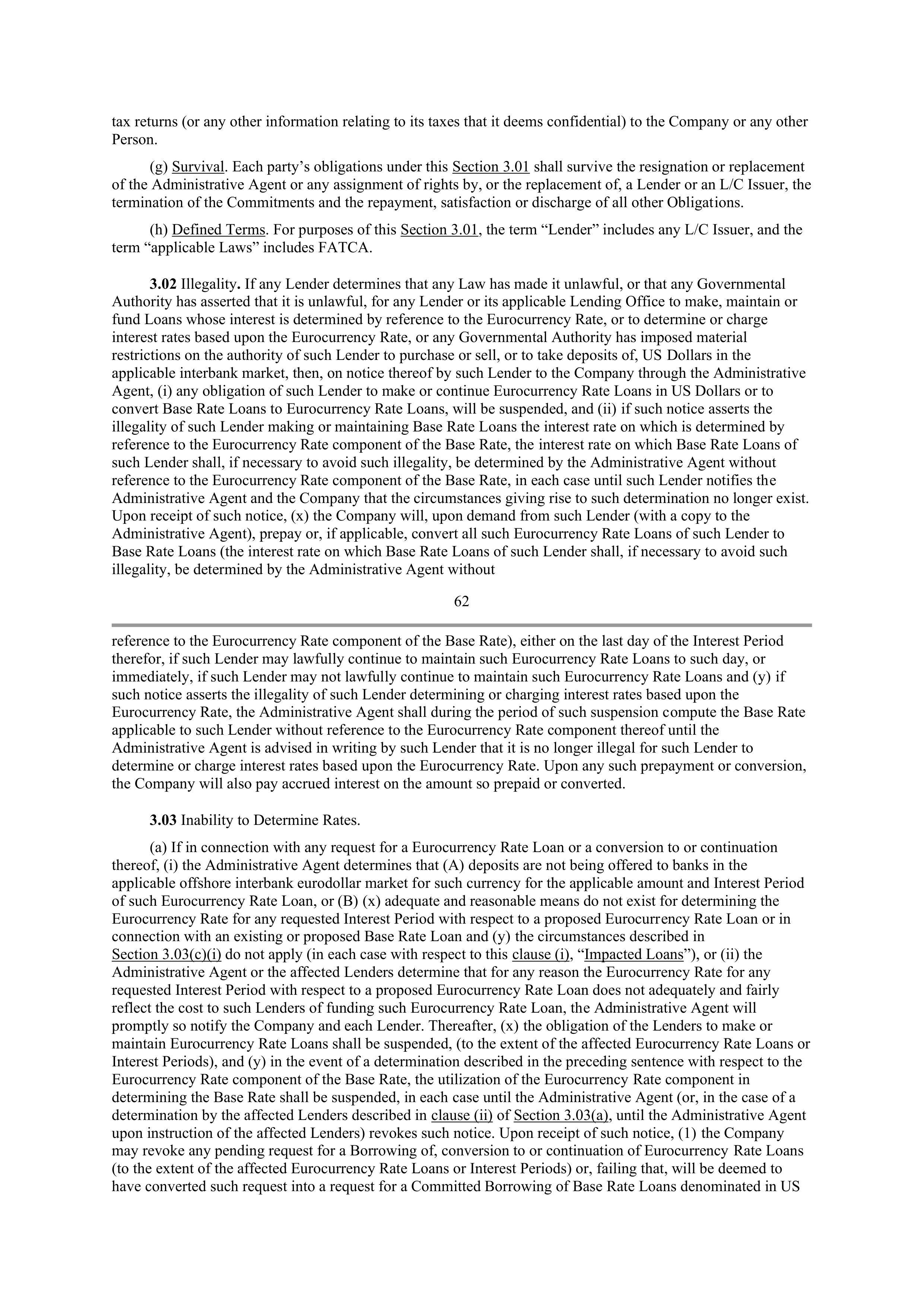 Starbucks Credit Agreement — page 48