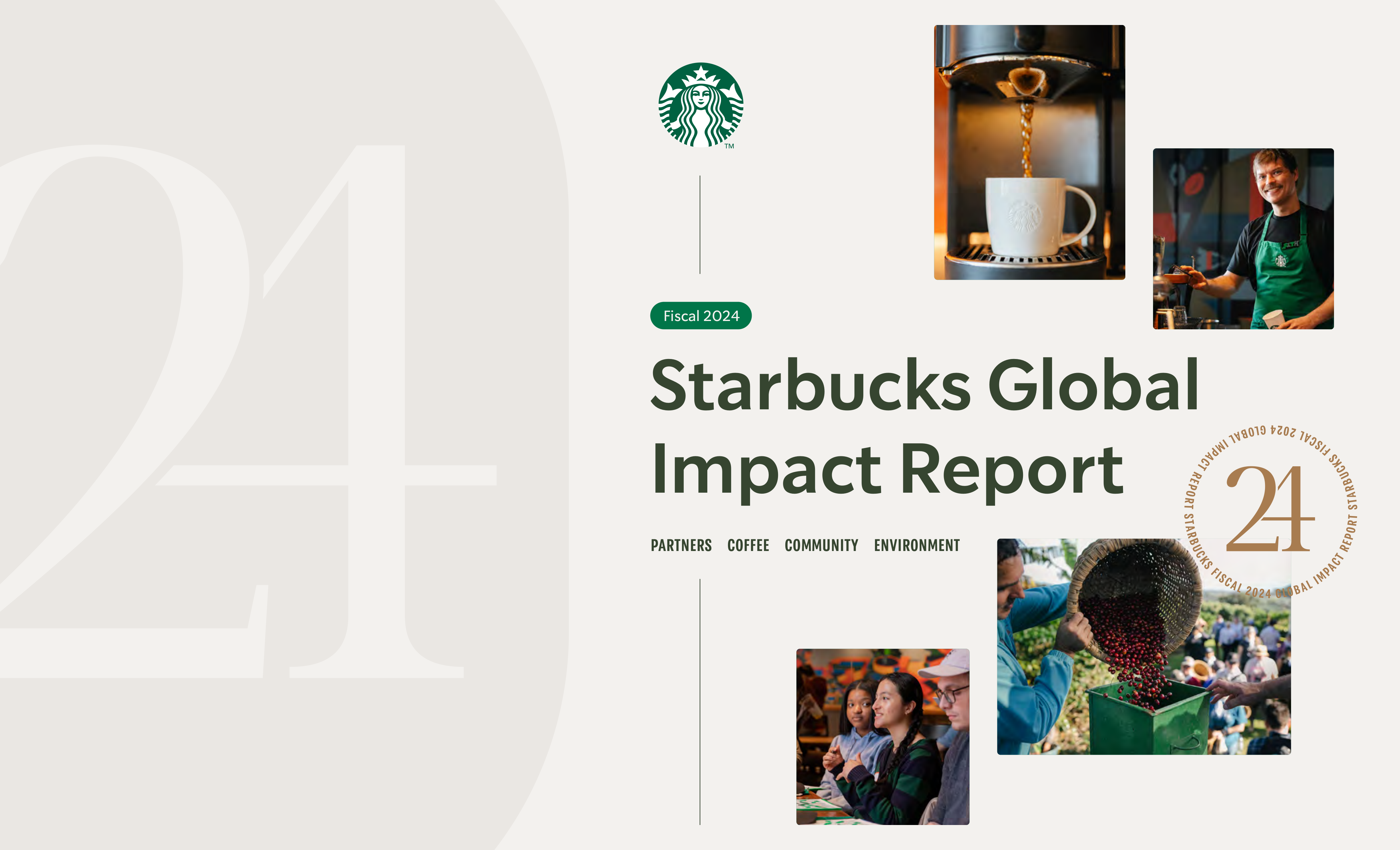 Starbucks Global Impact Report — page 1