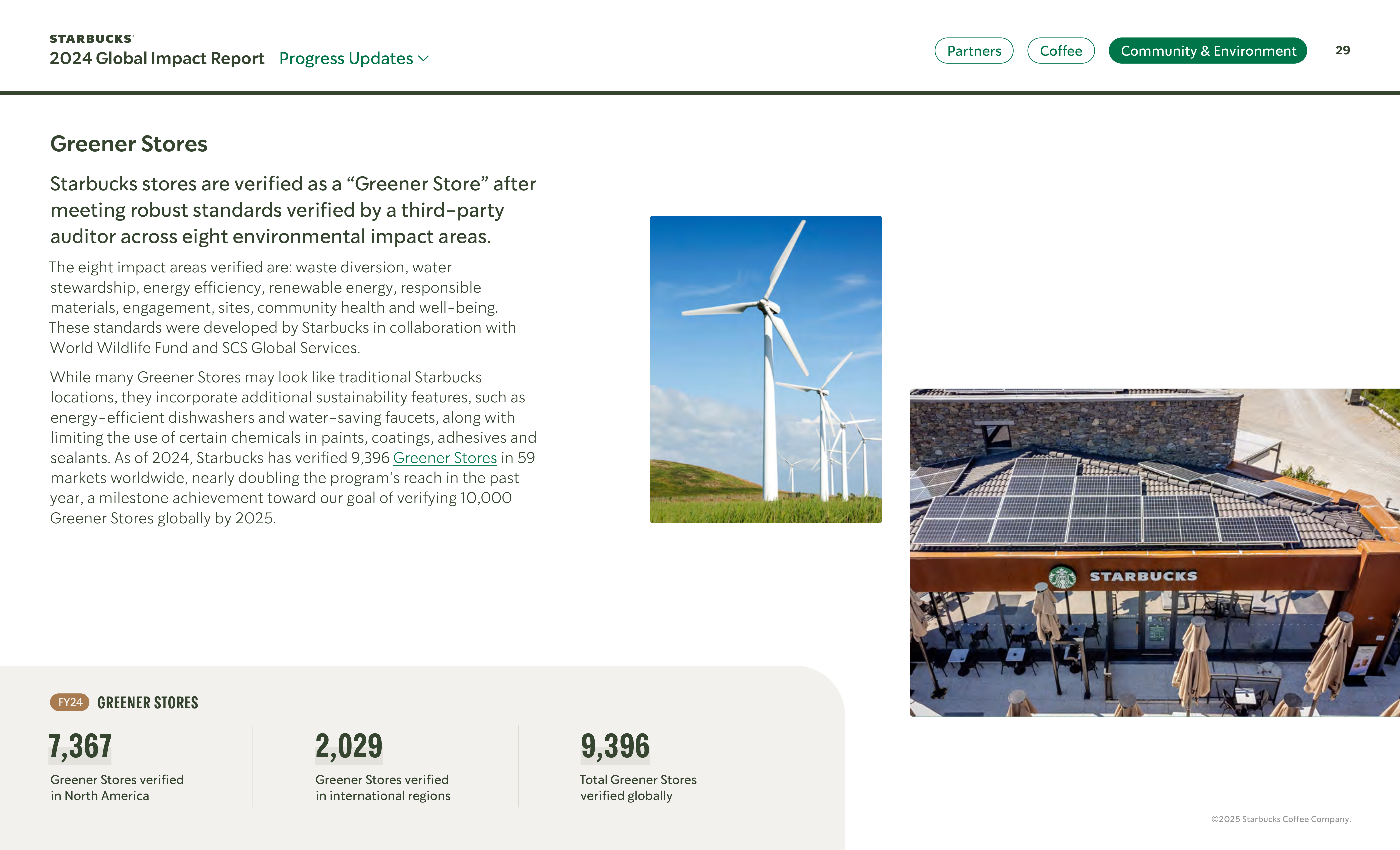 Starbucks Global Impact Report — page 29