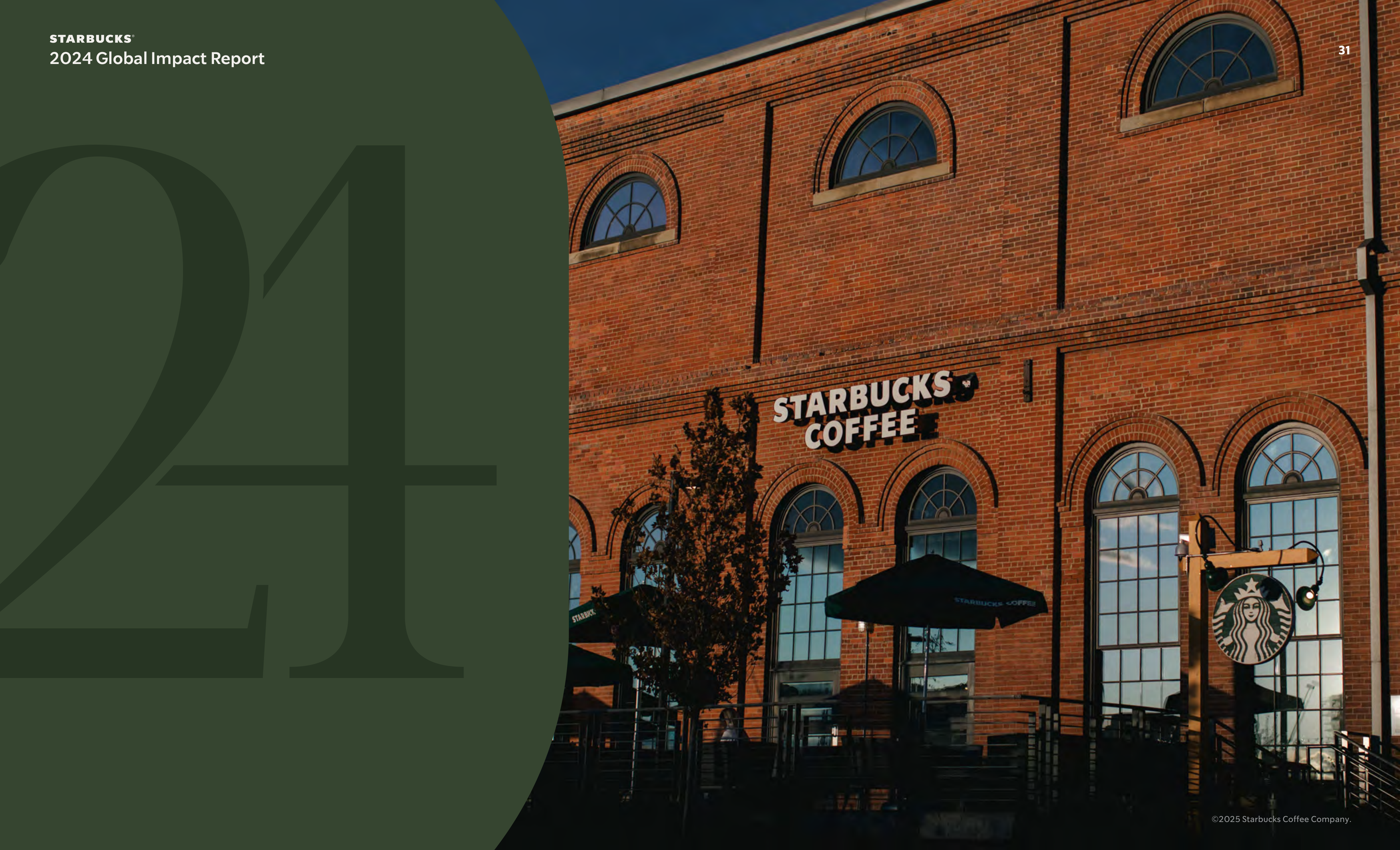 Starbucks Global Impact Report — page 31