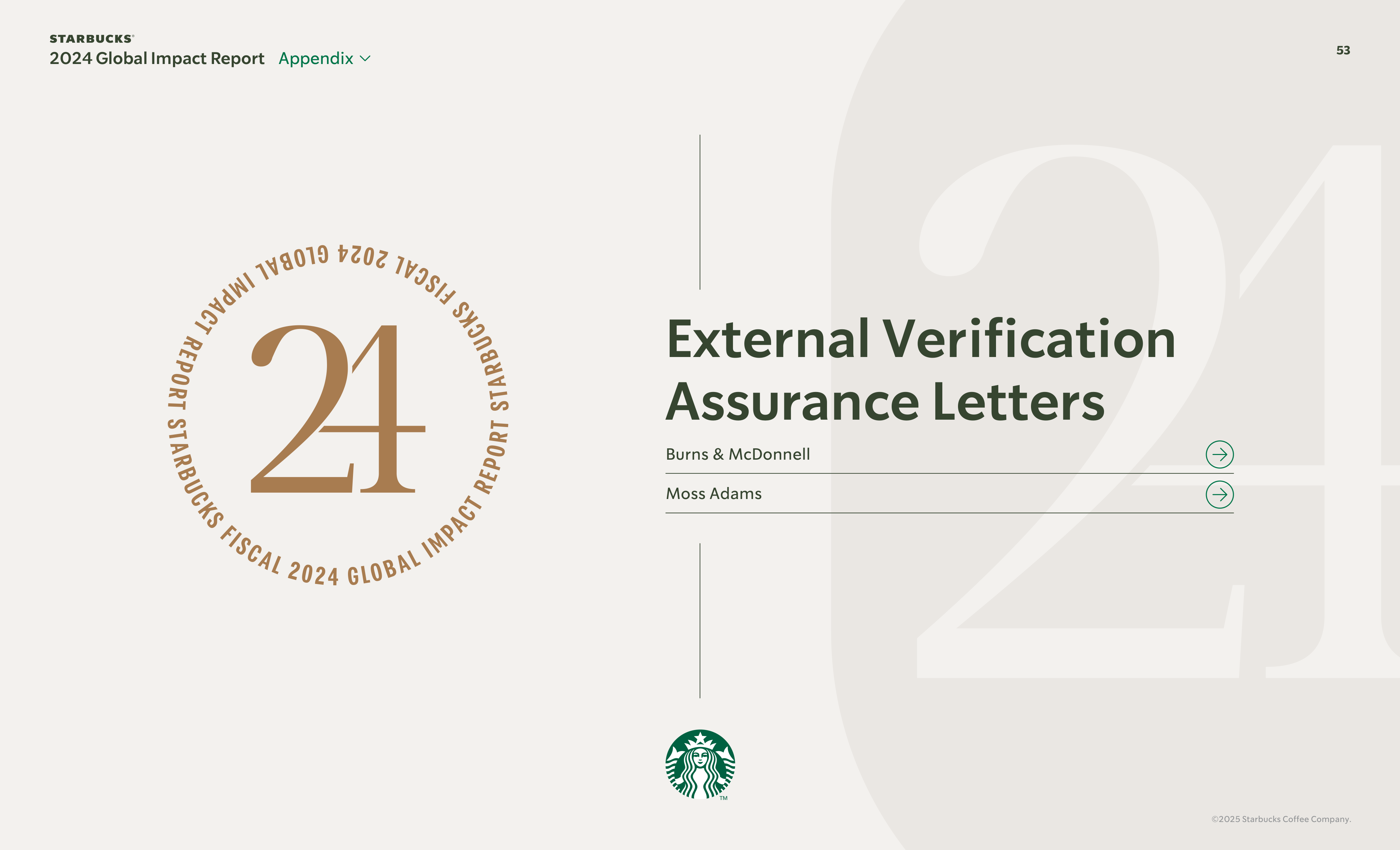 Starbucks Global Impact Report — page 53