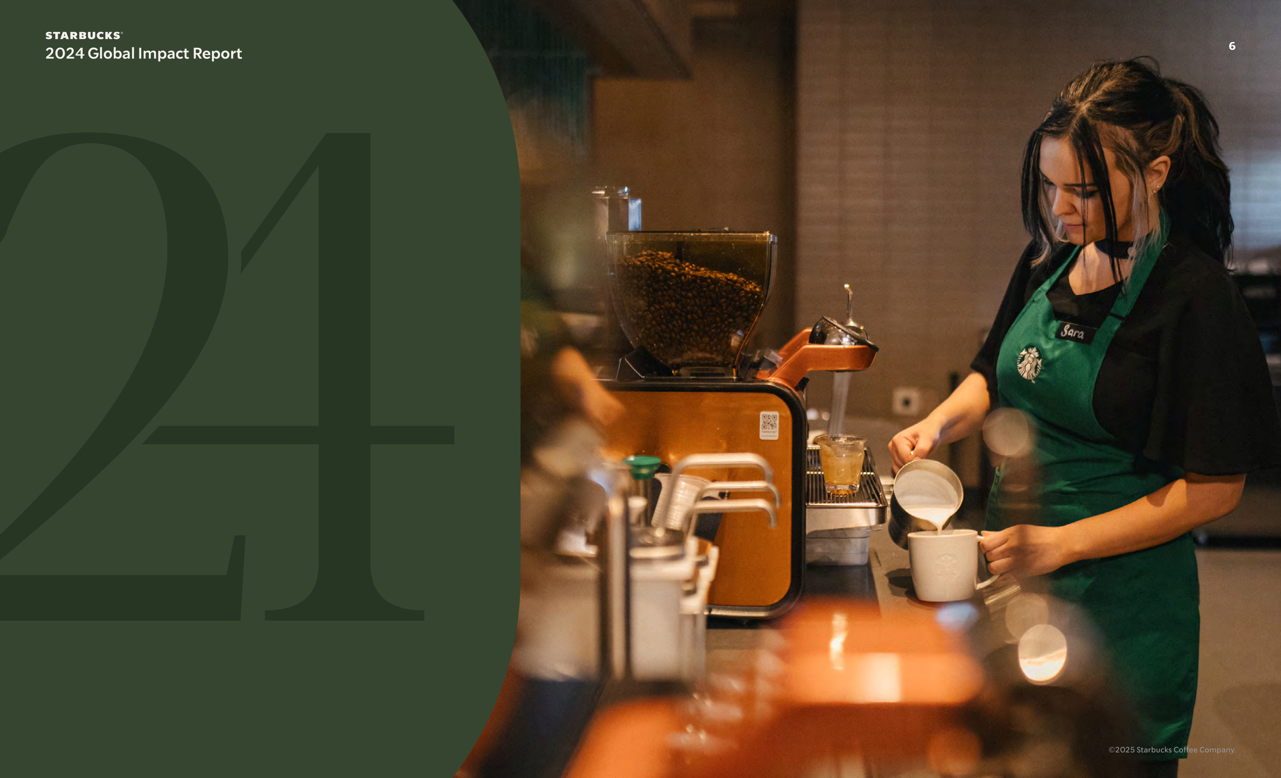 Starbucks Global Impact Report — page 6