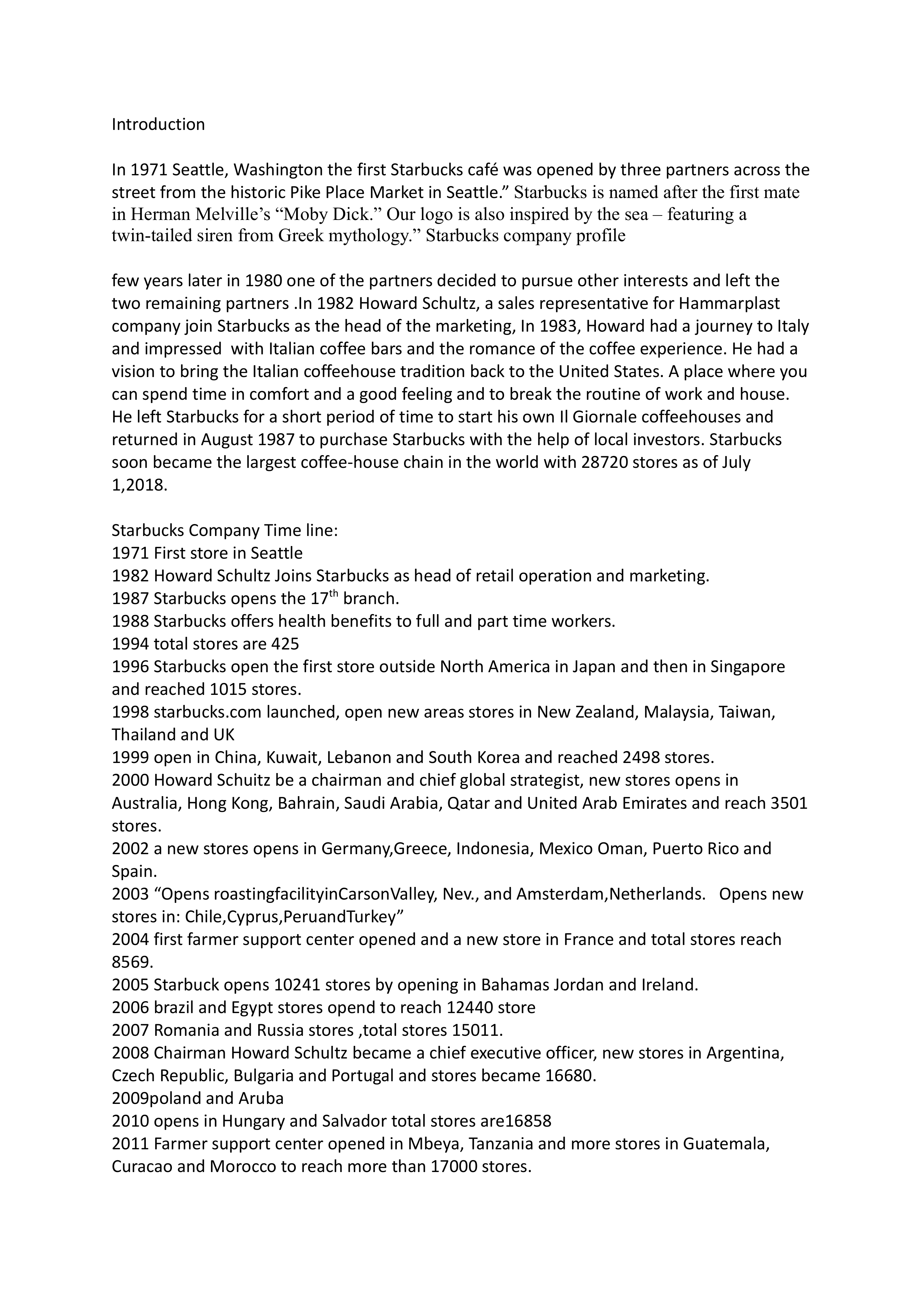 Starbucks Leadership skills — page 1