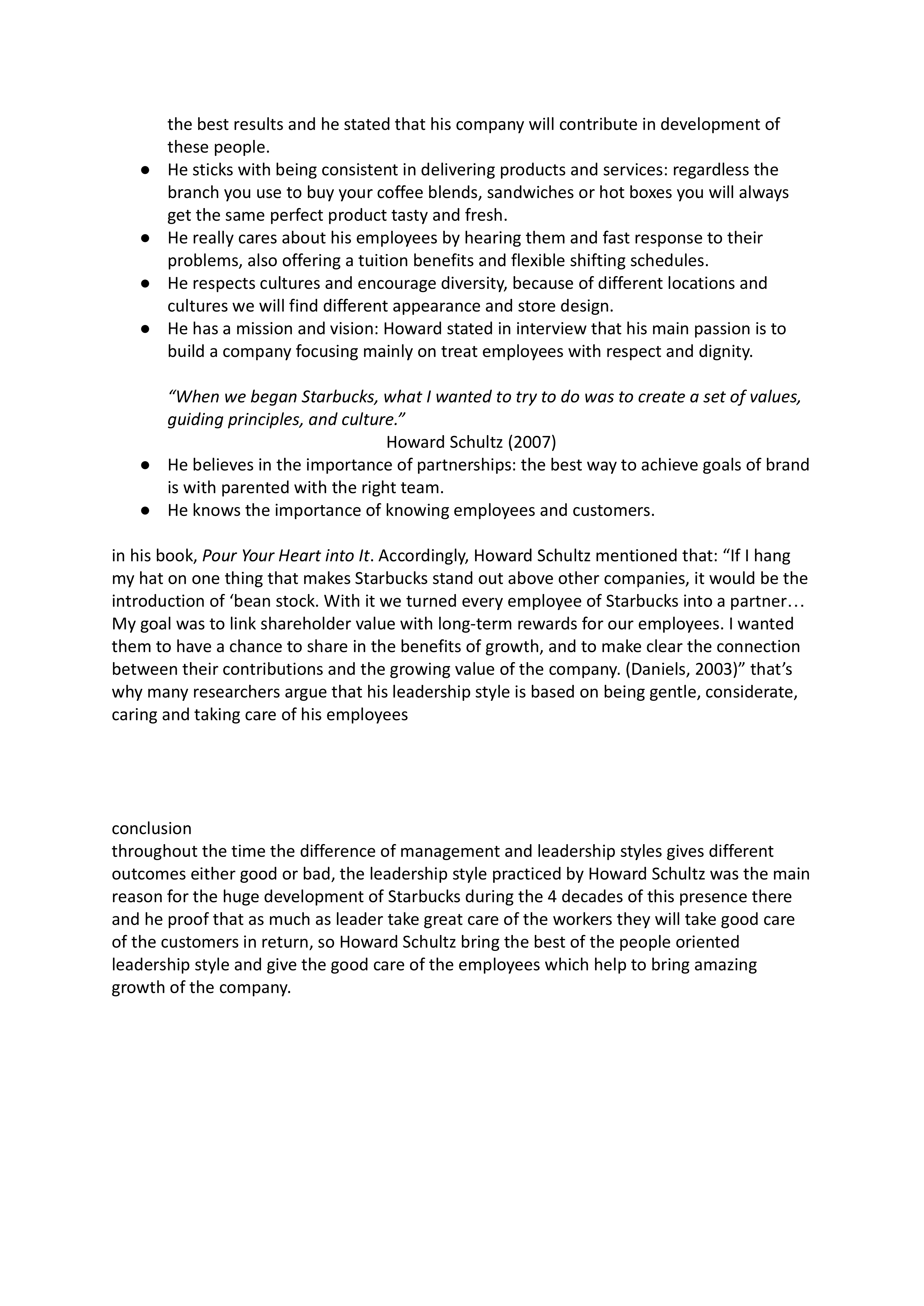 Starbucks Leadership skills — page 7