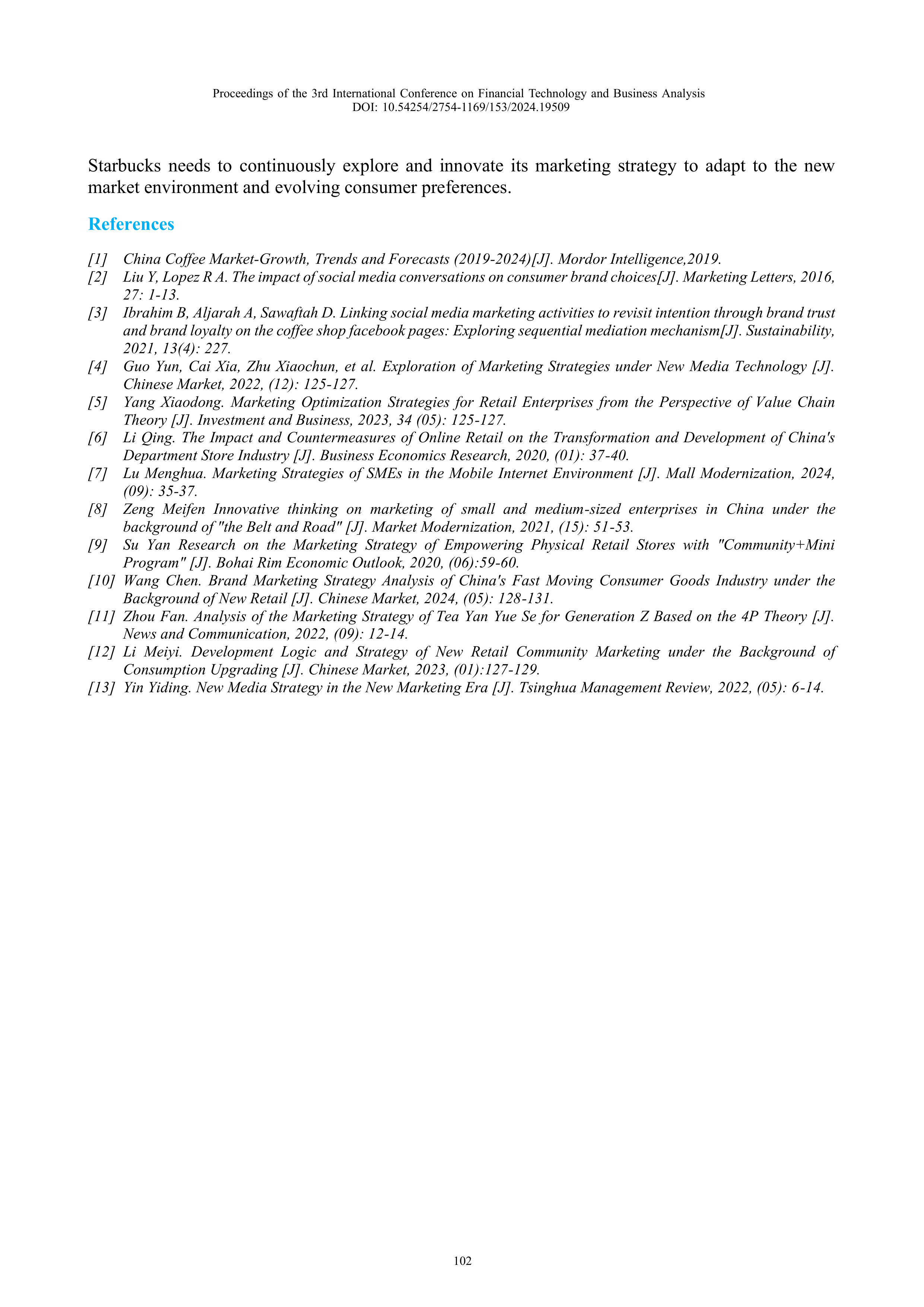 Starbucks Marketing Strategy — page 6