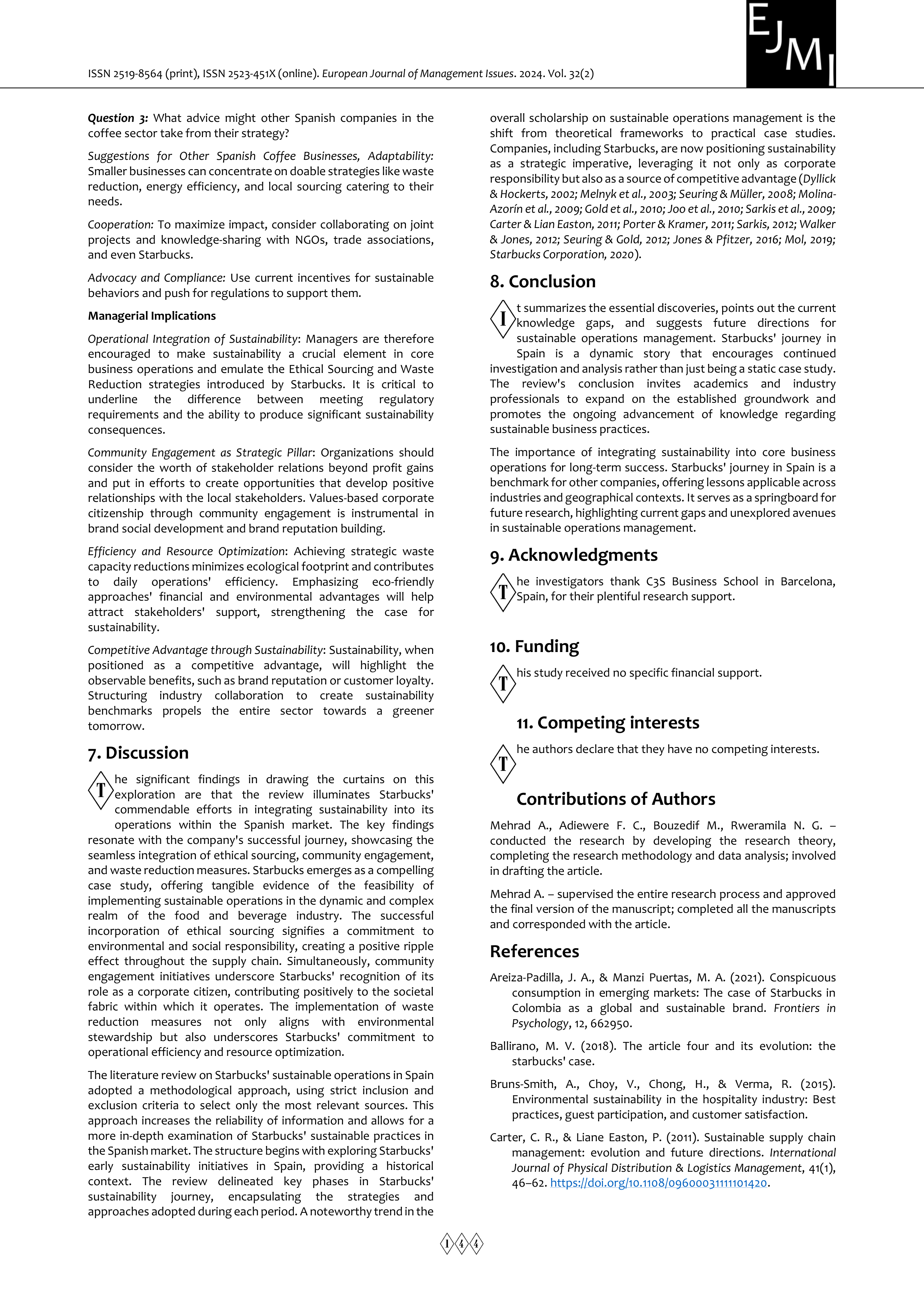 Starbucks Sustainability Report — page 6