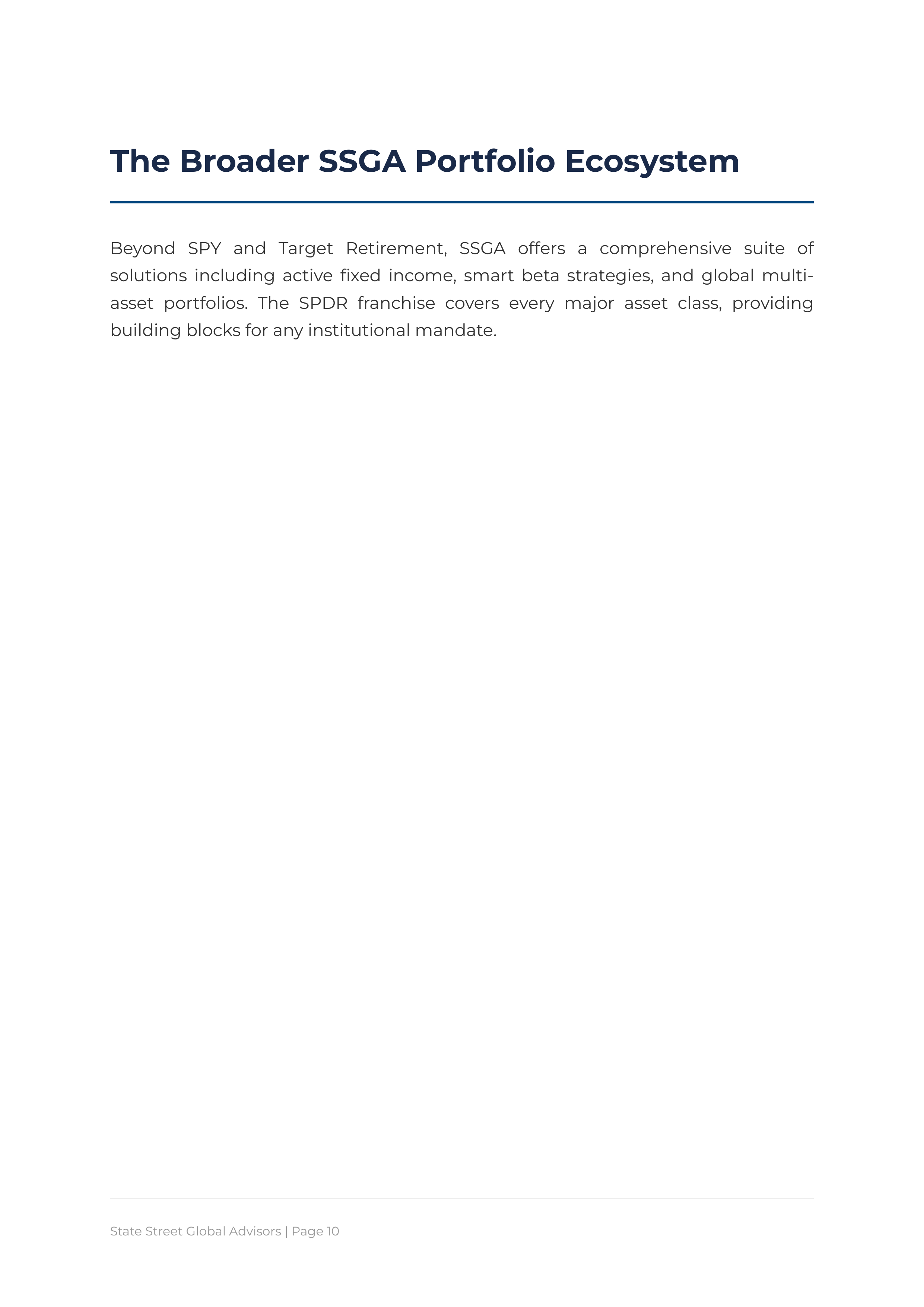 State Street SPY & Target Retirement Portfolio — page 10