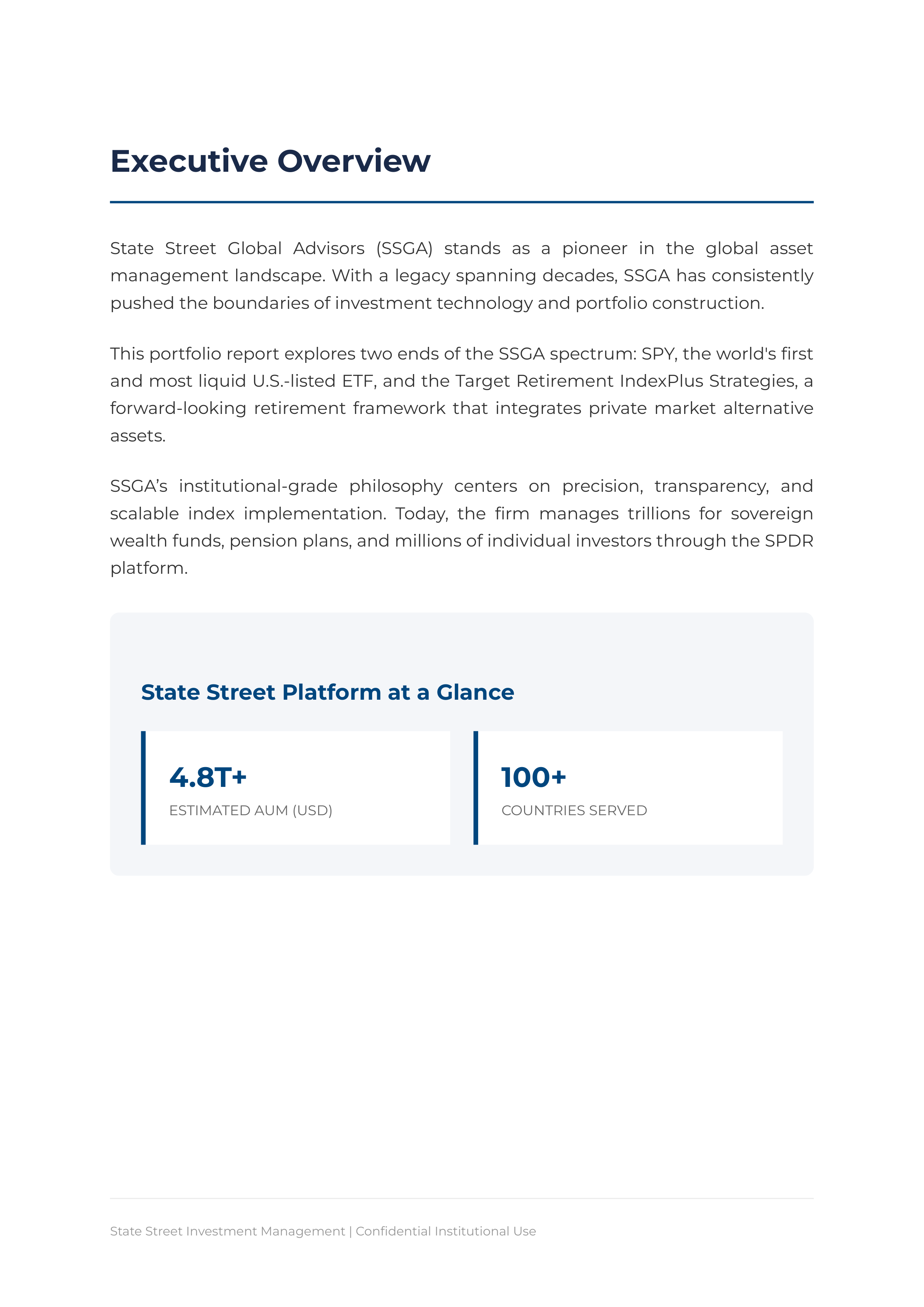 State Street SPY & Target Retirement Portfolio — page 2