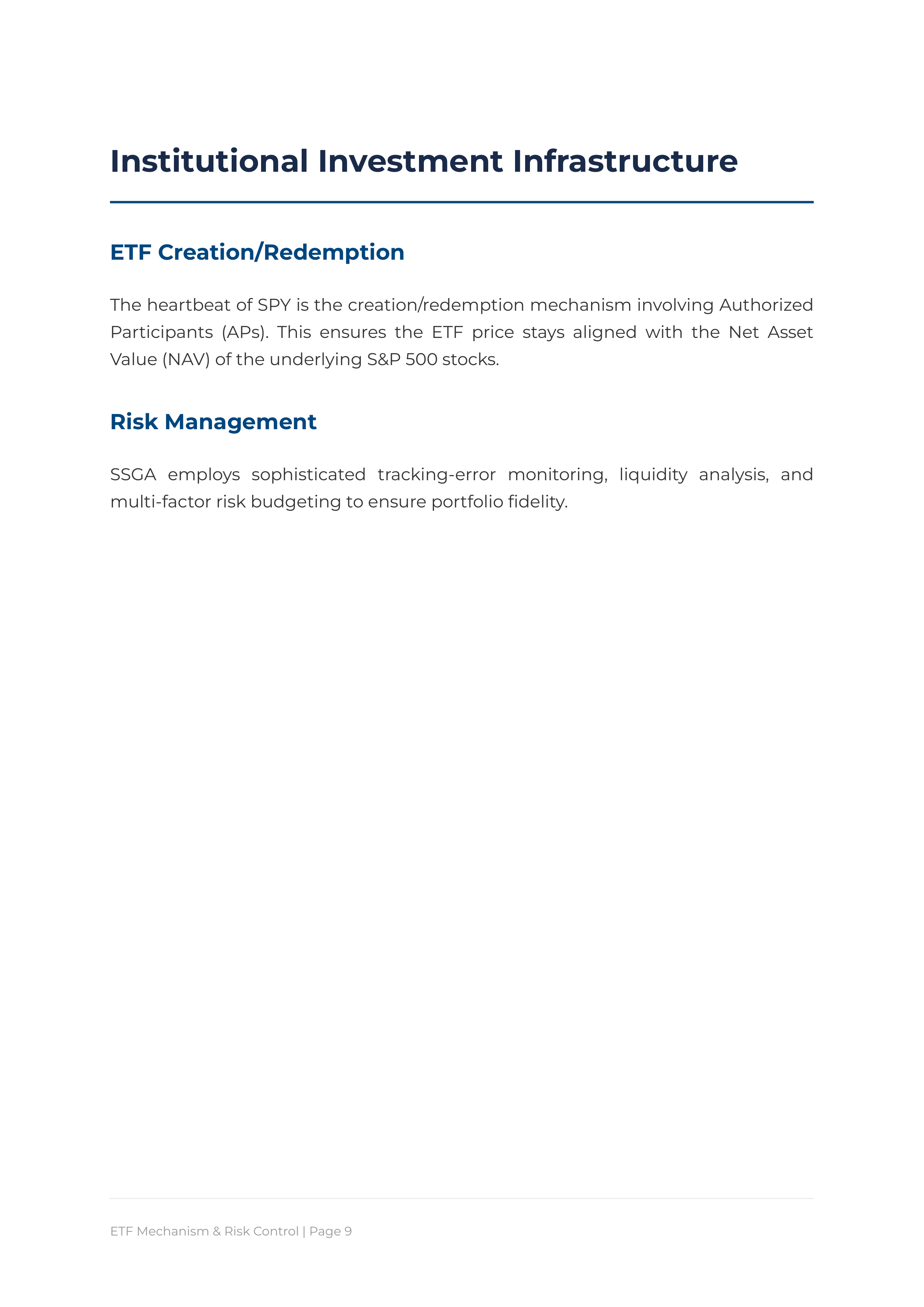 State Street SPY & Target Retirement Portfolio — page 9