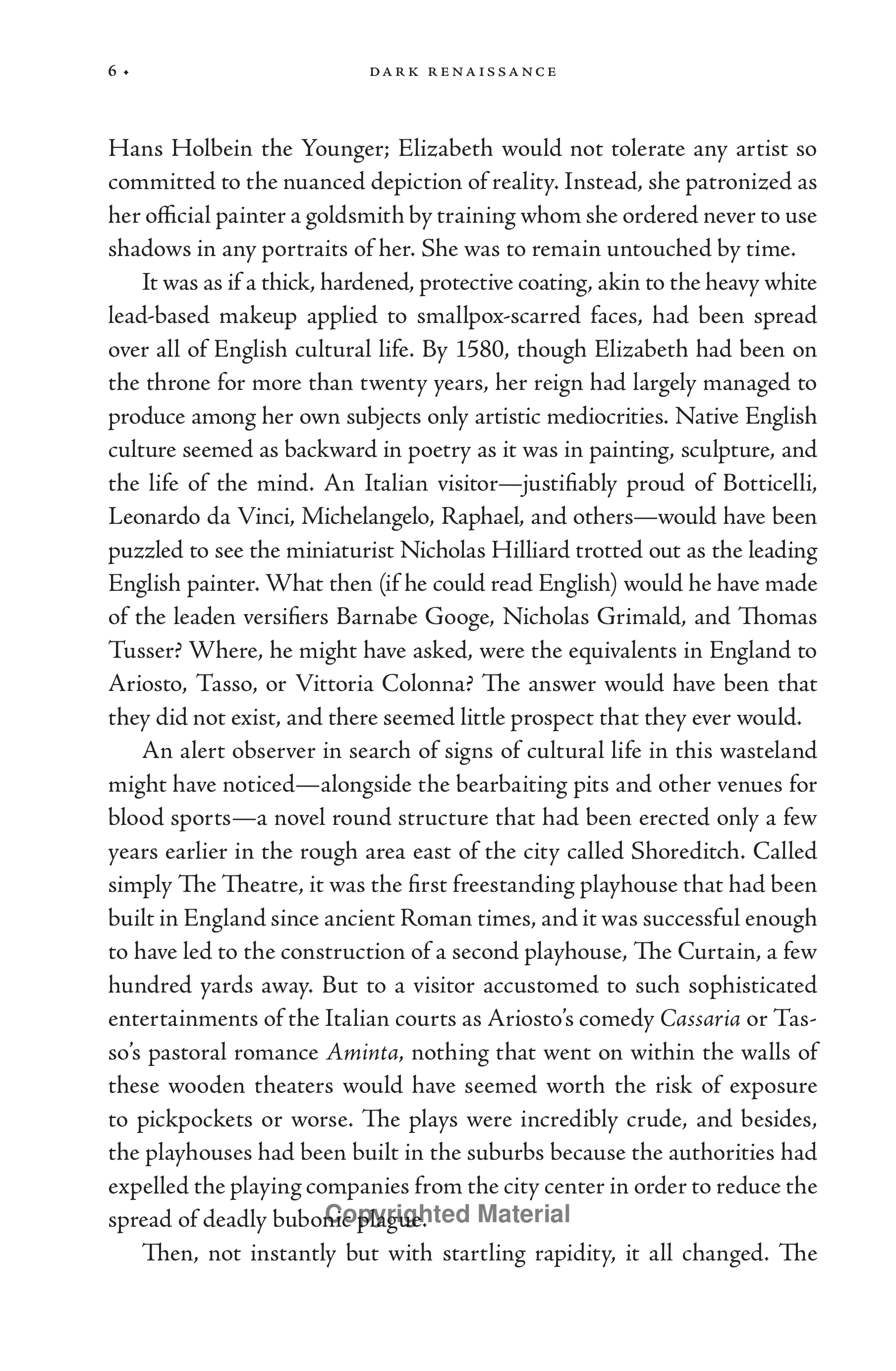Stephen Greenblatt Dark Renaissance Biography — page 19