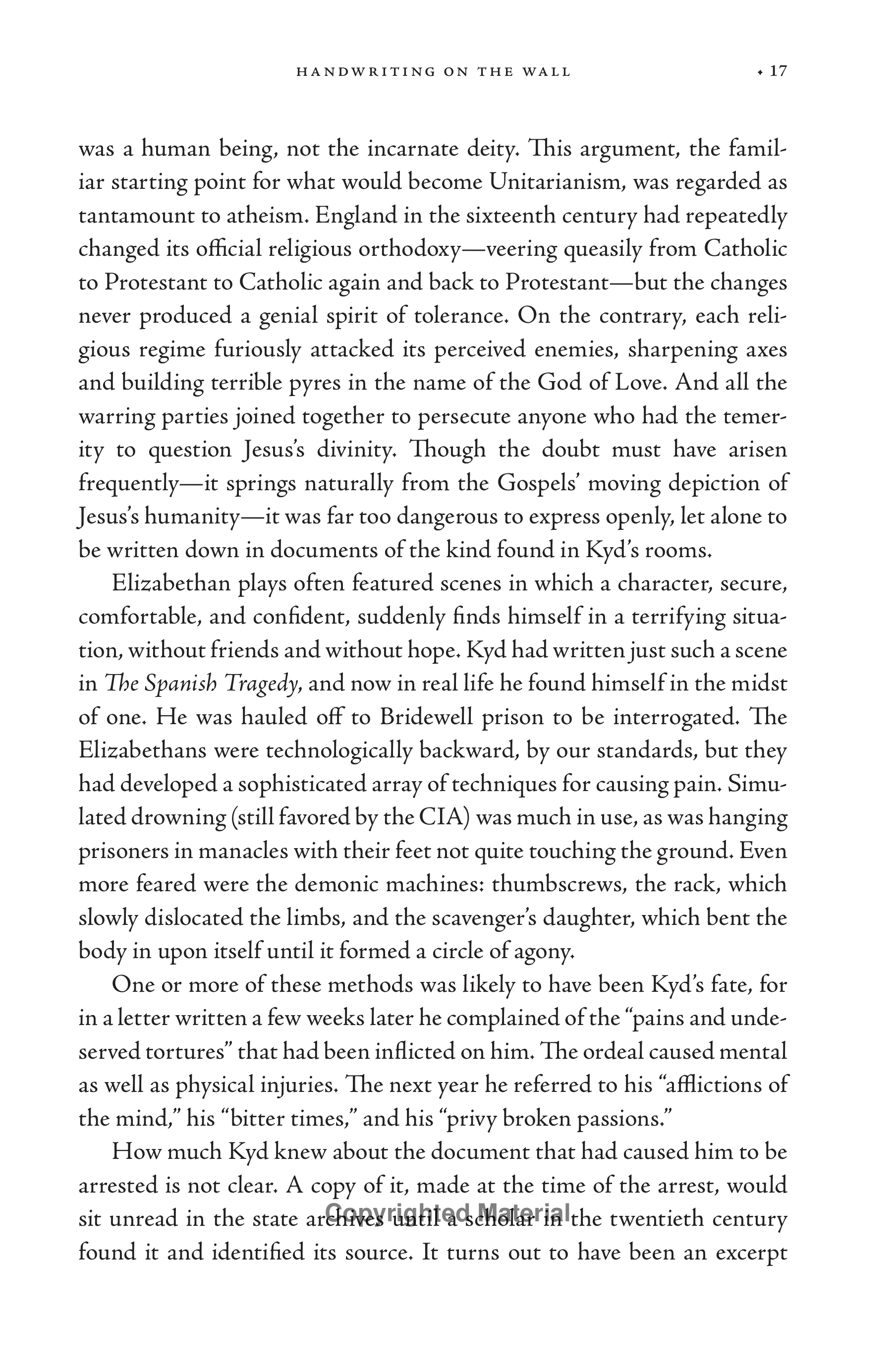 Stephen Greenblatt Dark Renaissance Biography — page 30