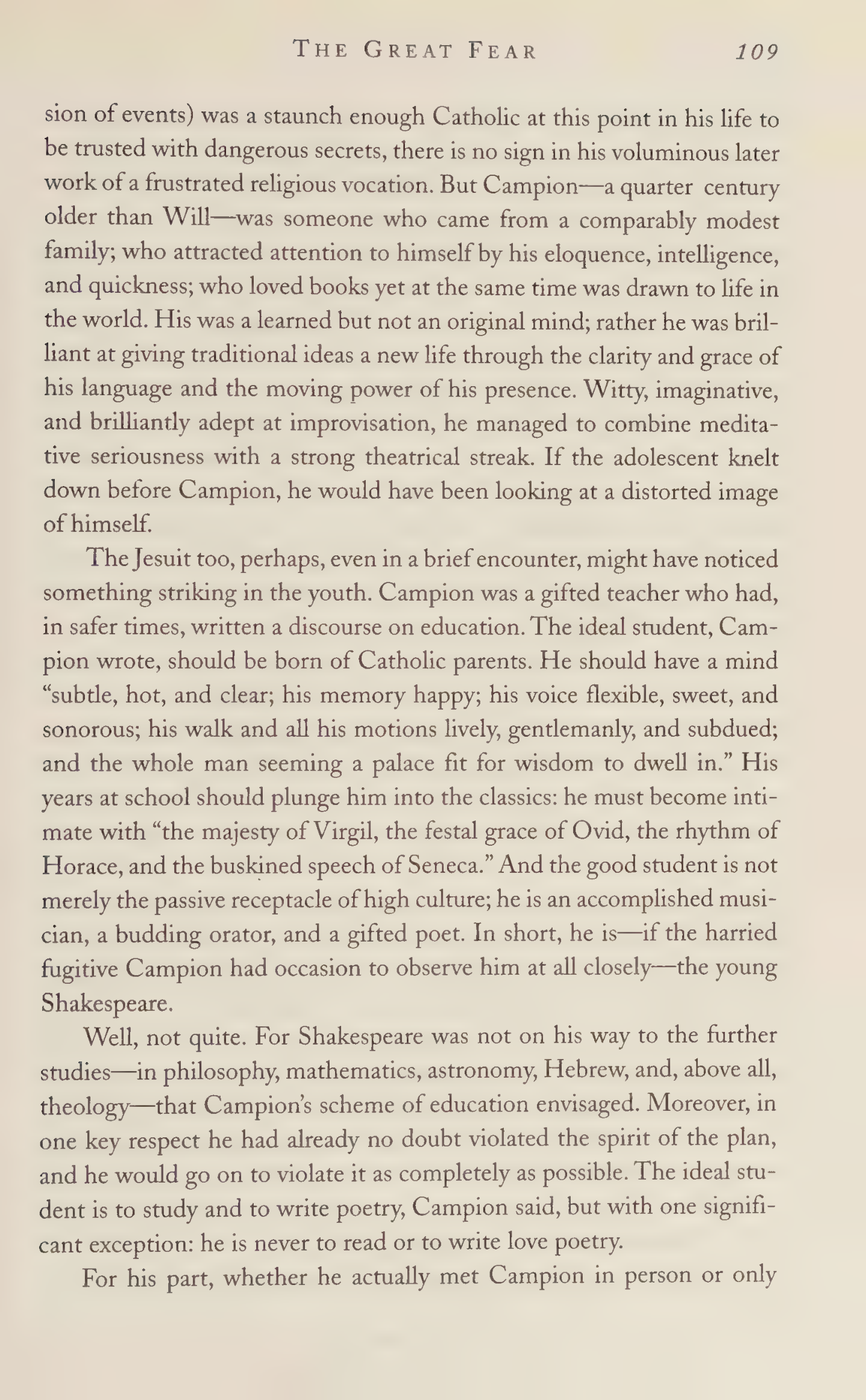 Stephen Greenblatt Will in the World Biography — page 111