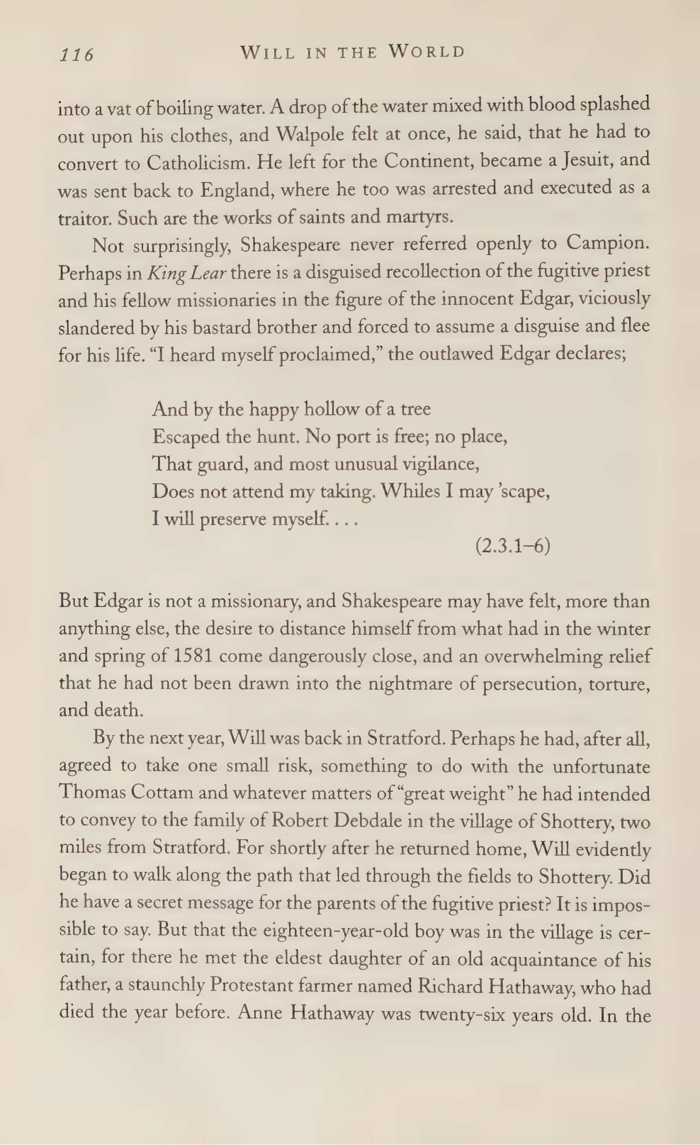 Stephen Greenblatt Will in the World Biography — page 118