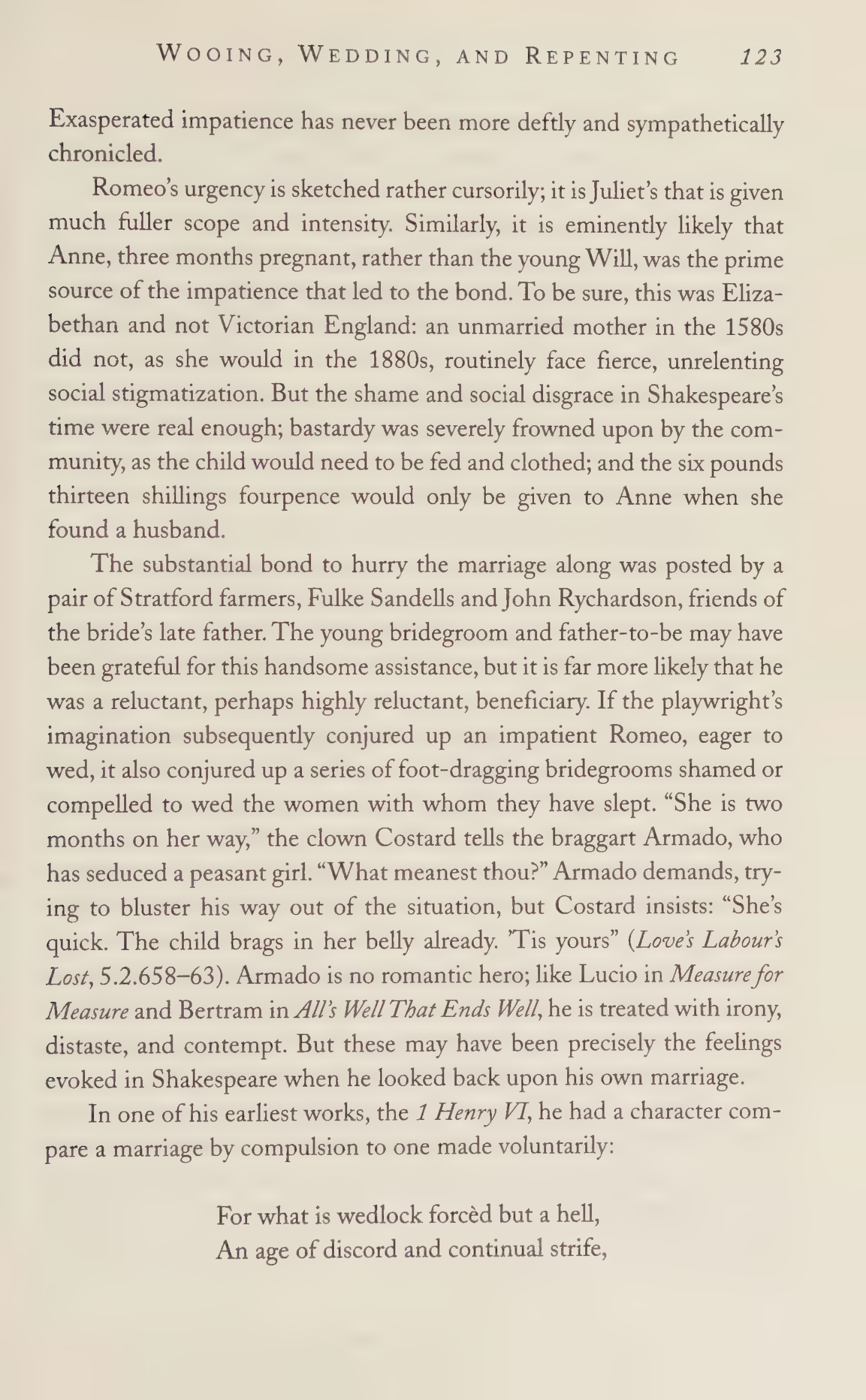 Stephen Greenblatt Will in the World Biography — page 125
