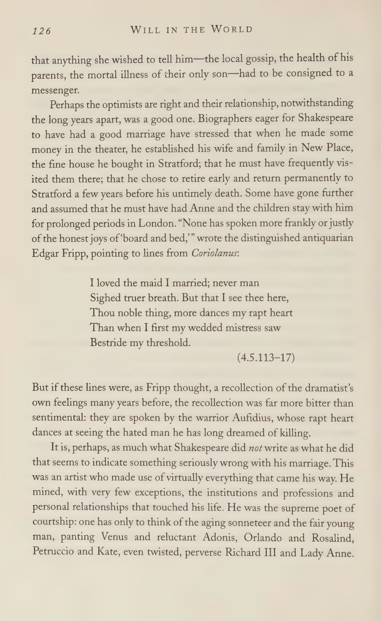 Stephen Greenblatt Will in the World Biography — page 128