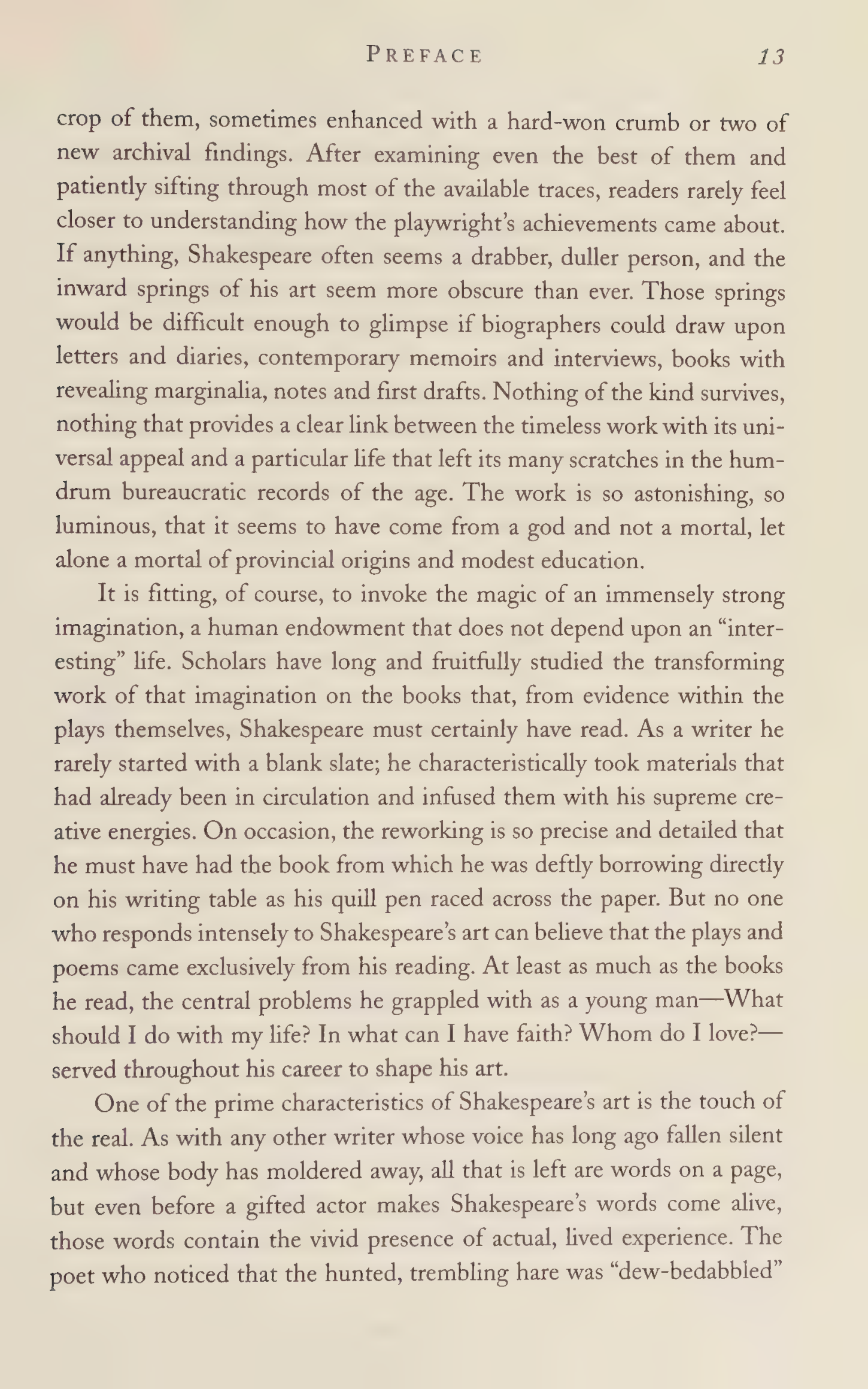 Stephen Greenblatt Will in the World Biography — page 15