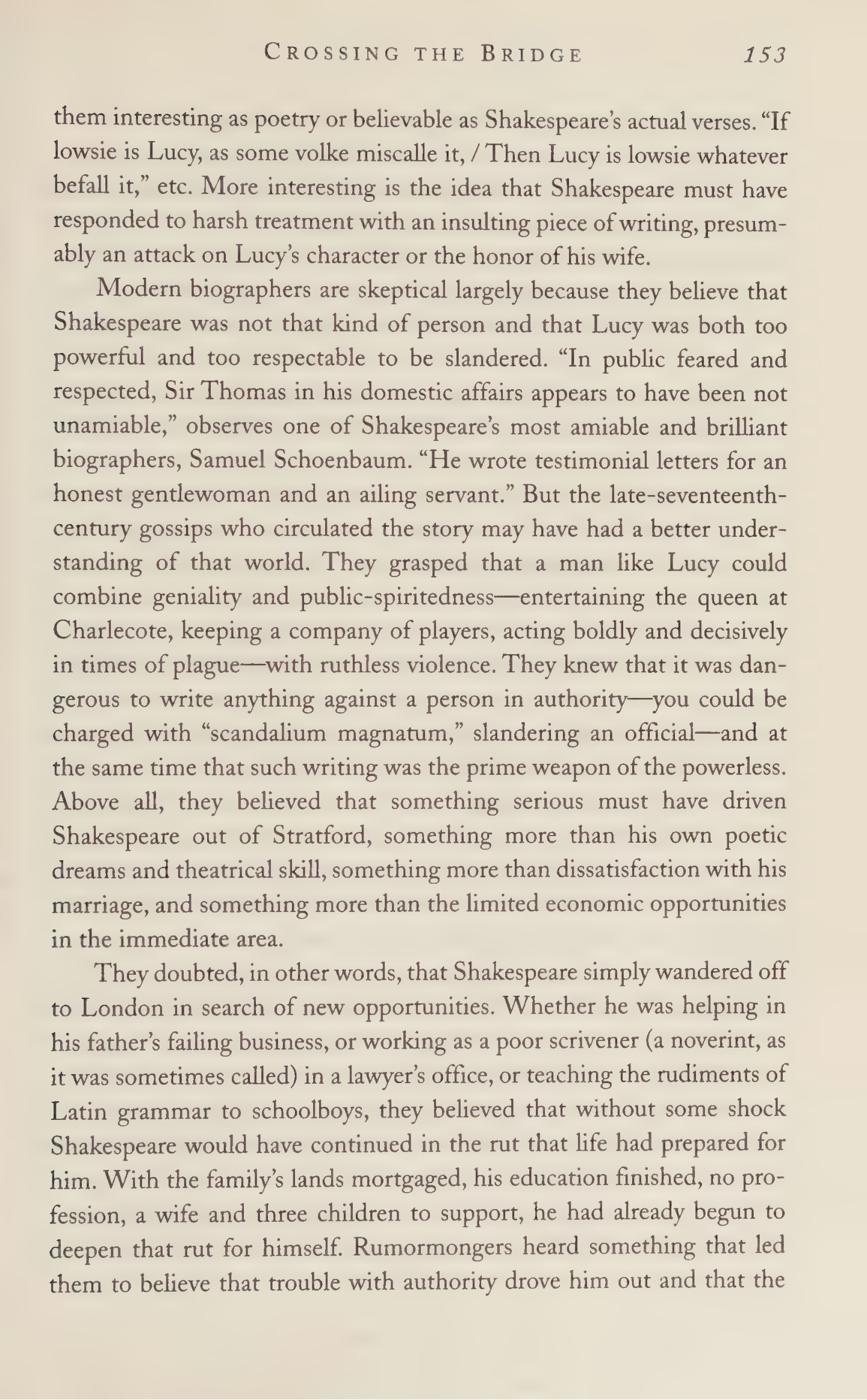 Stephen Greenblatt Will in the World Biography — page 155