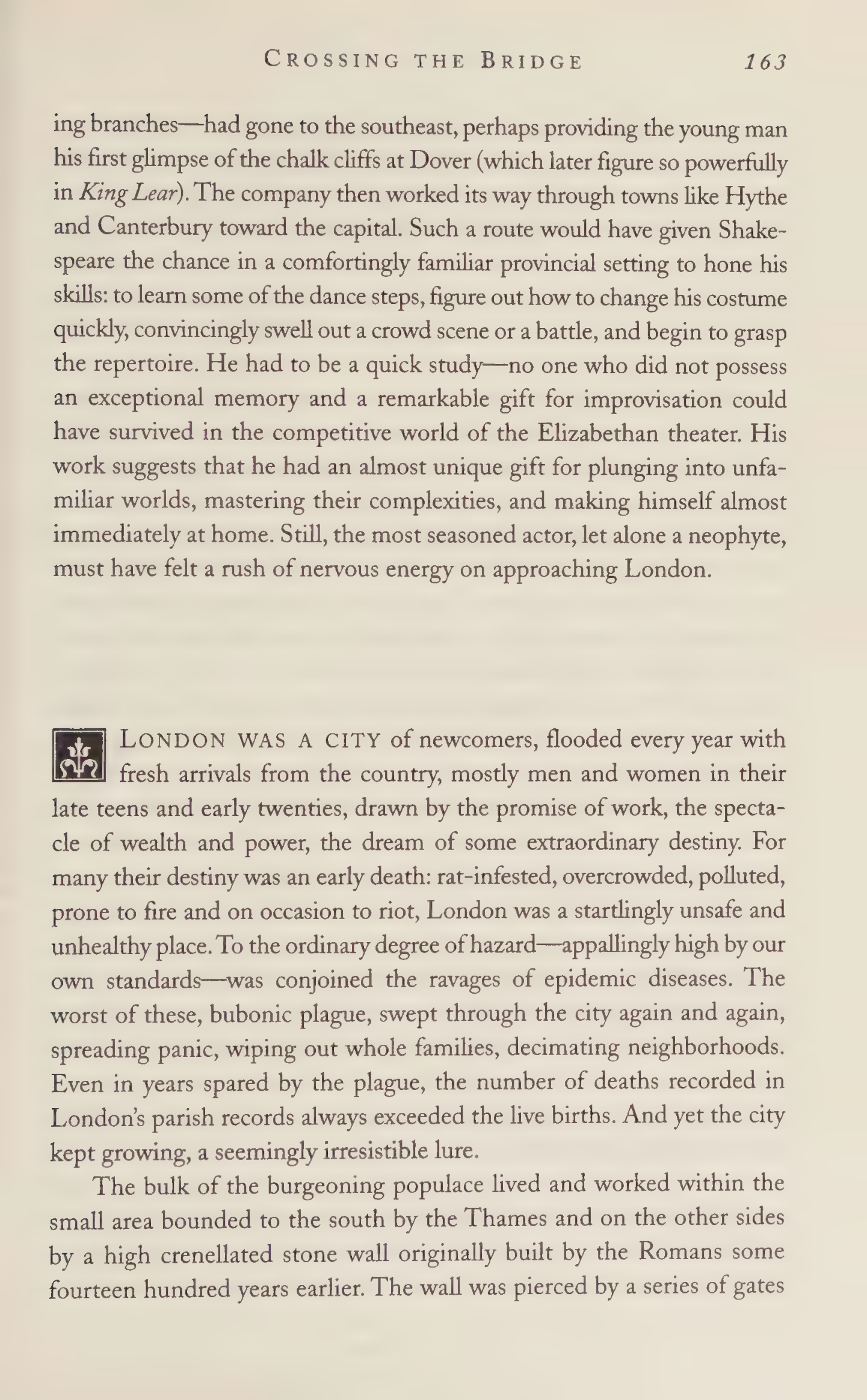 Stephen Greenblatt Will in the World Biography — page 165