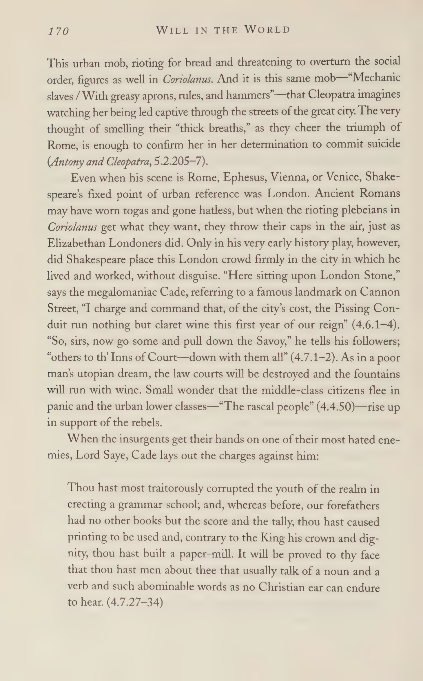 Stephen Greenblatt Will in the World Biography — page 172