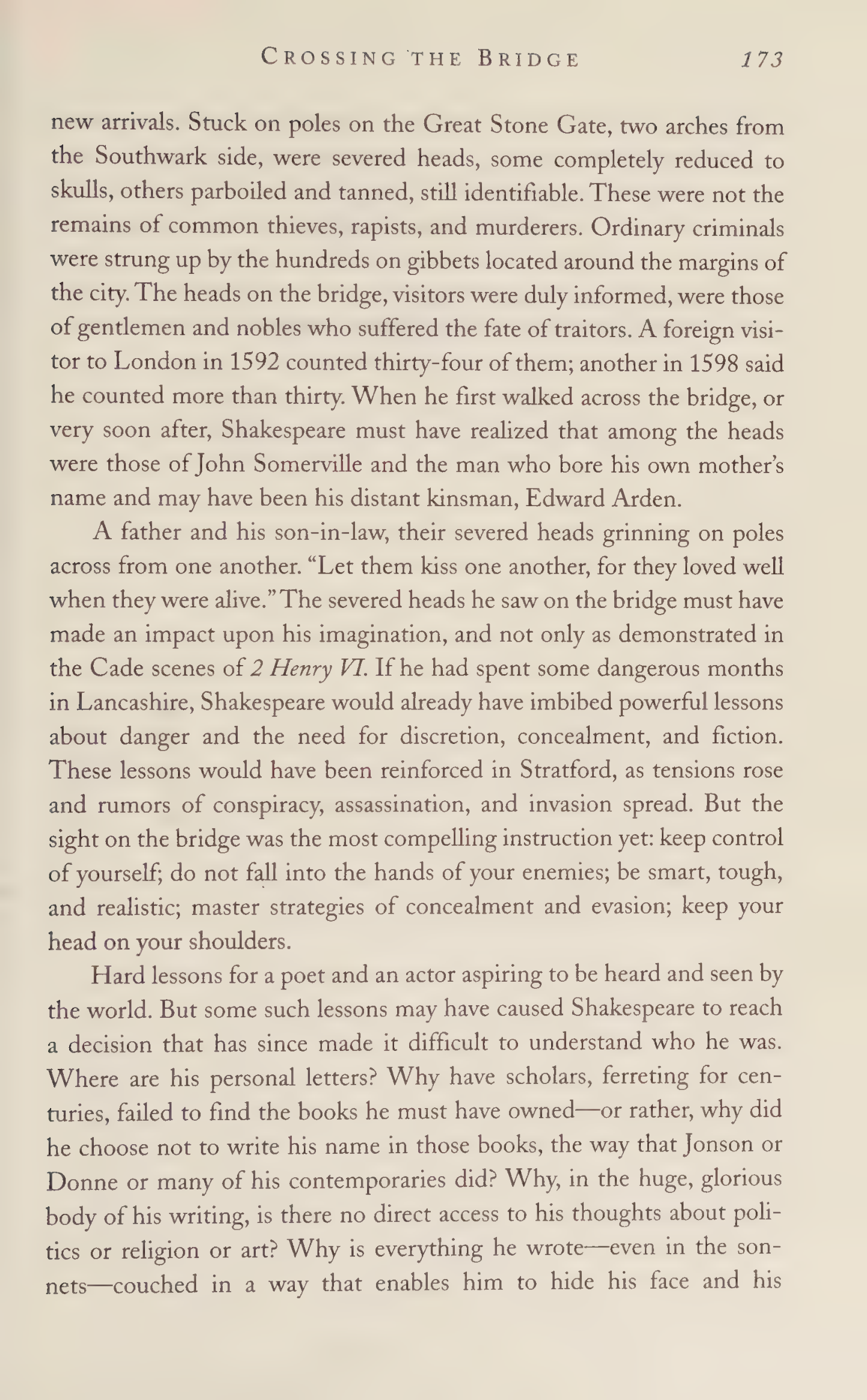 Stephen Greenblatt Will in the World Biography — page 175