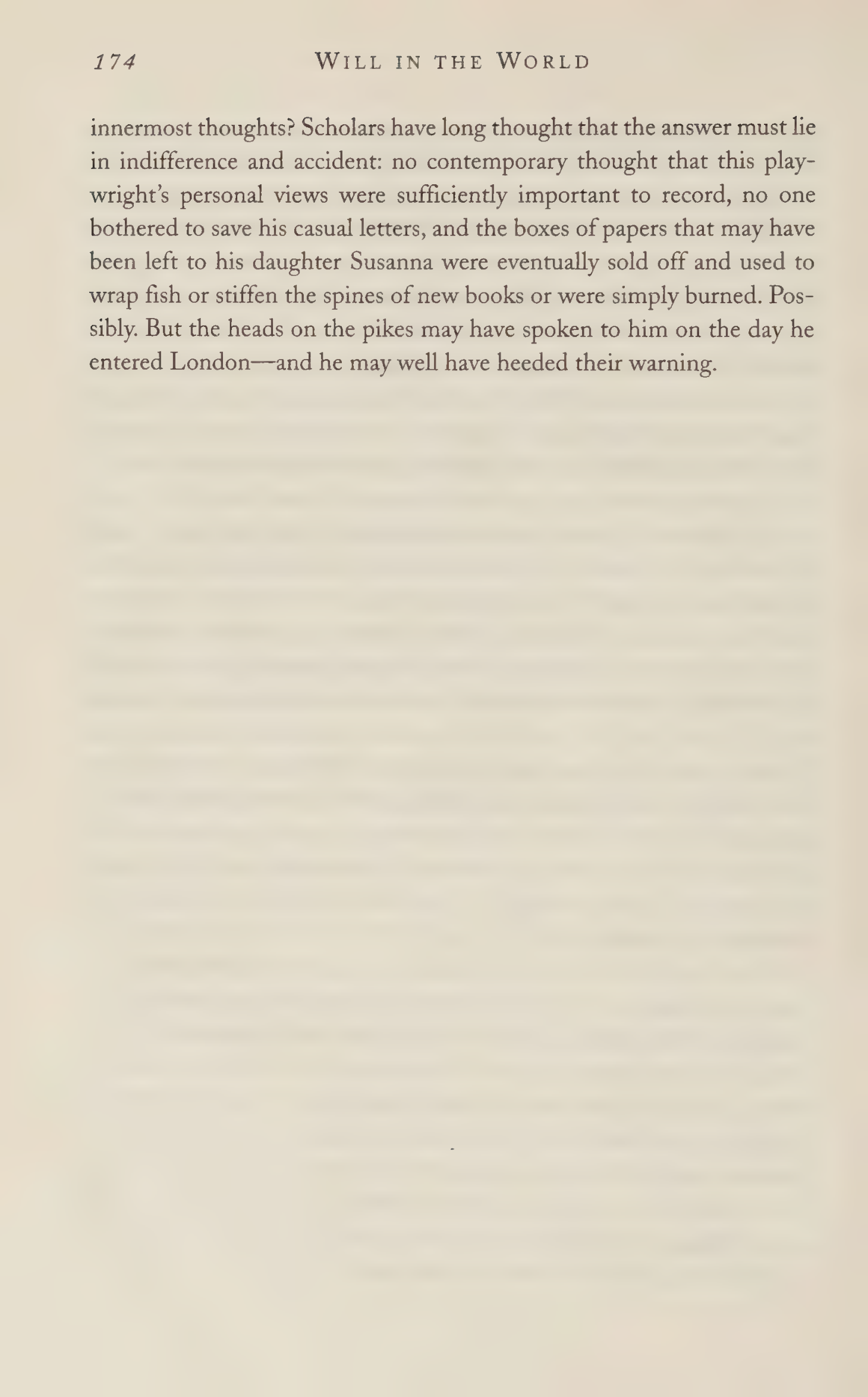 Stephen Greenblatt Will in the World Biography — page 176