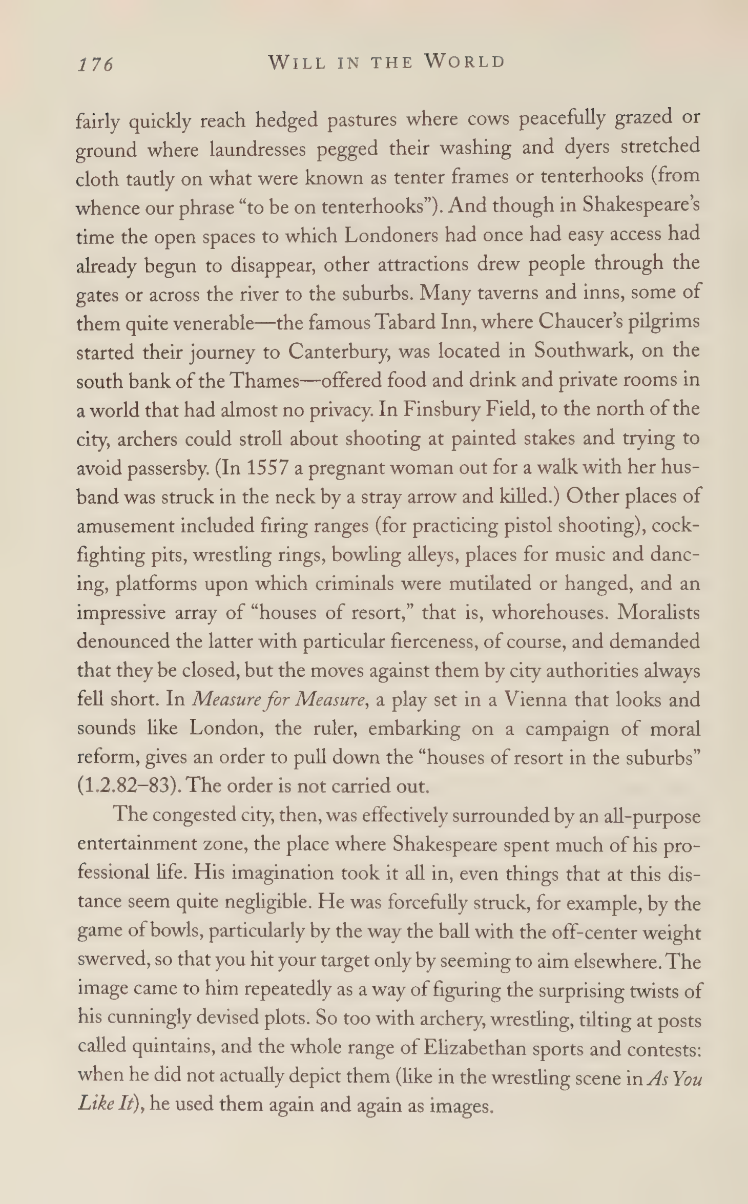 Stephen Greenblatt Will in the World Biography — page 178