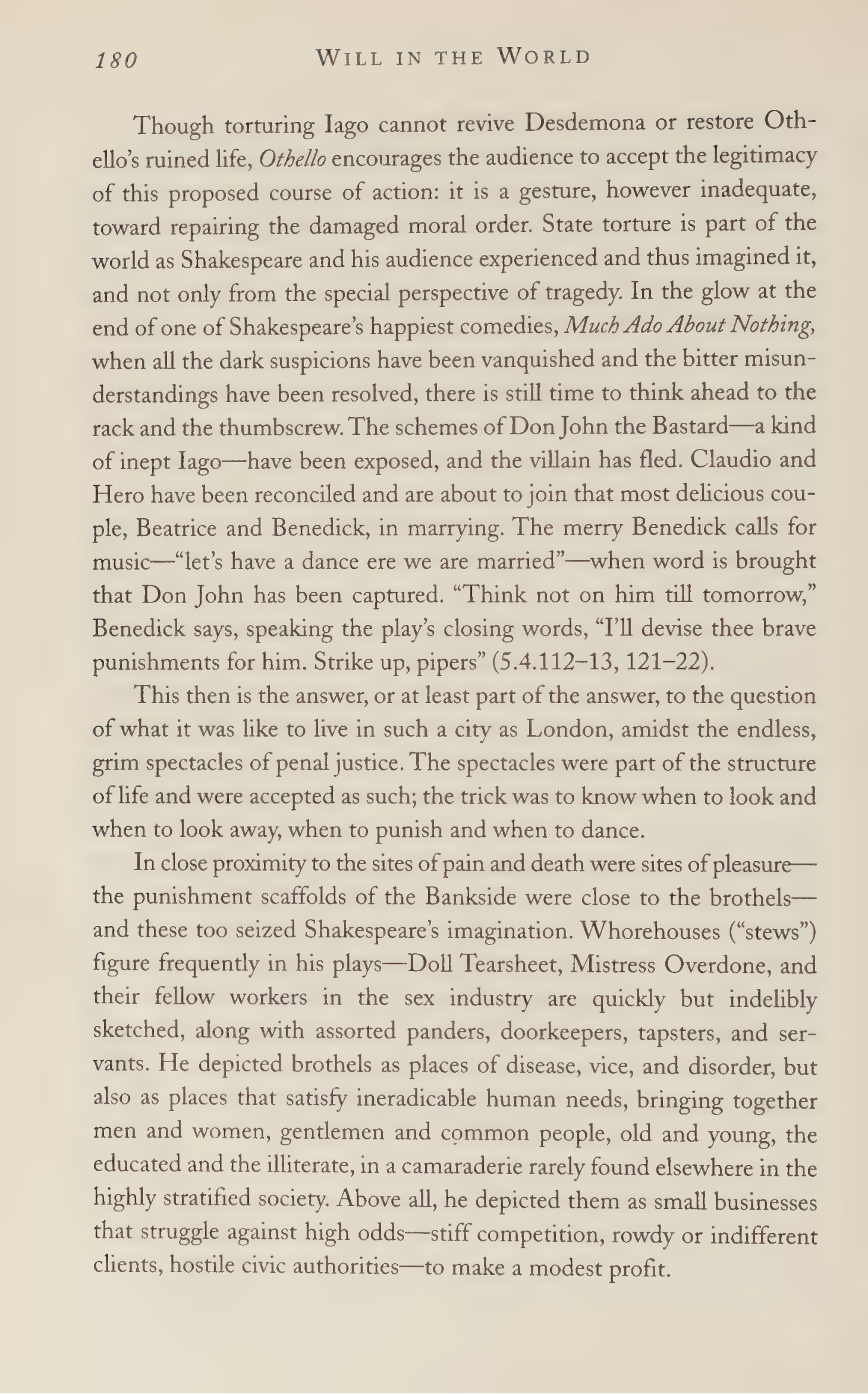 Stephen Greenblatt Will in the World Biography — page 182