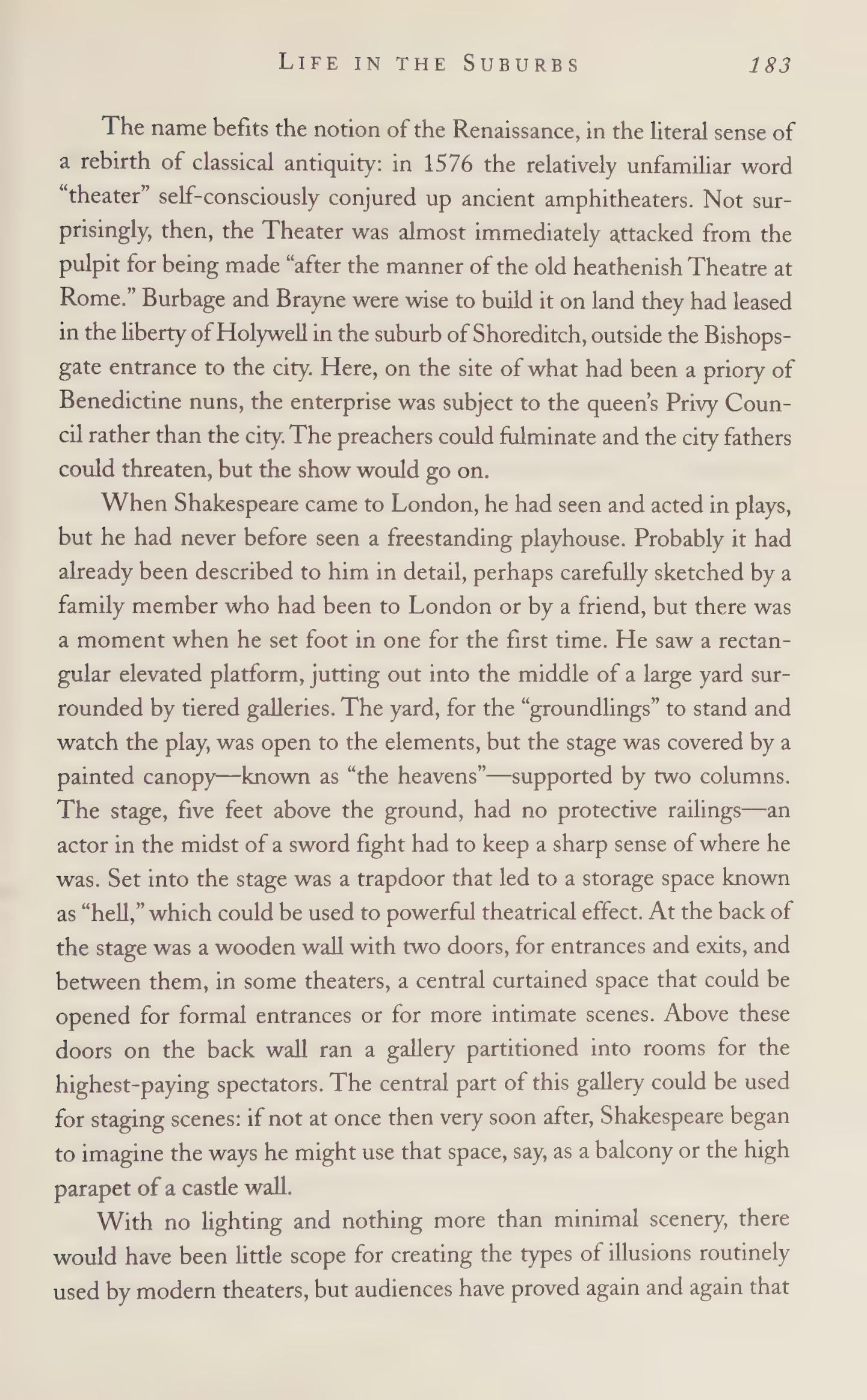 Stephen Greenblatt Will in the World Biography — page 185