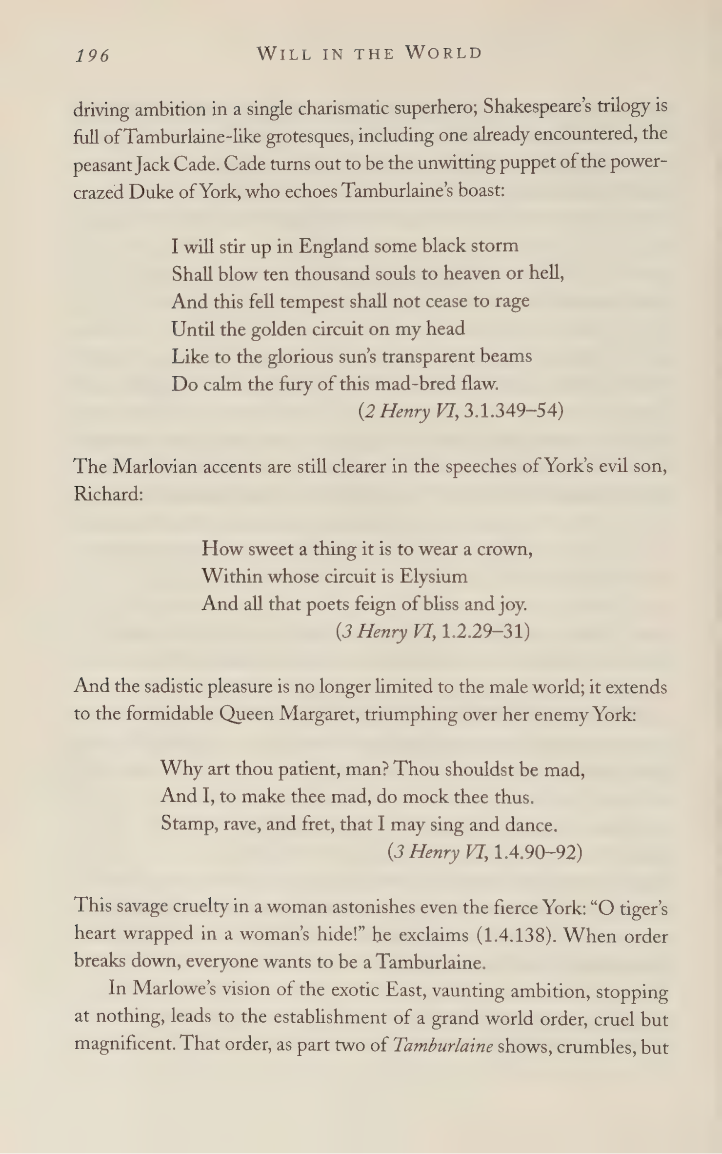 Stephen Greenblatt Will in the World Biography — page 206
