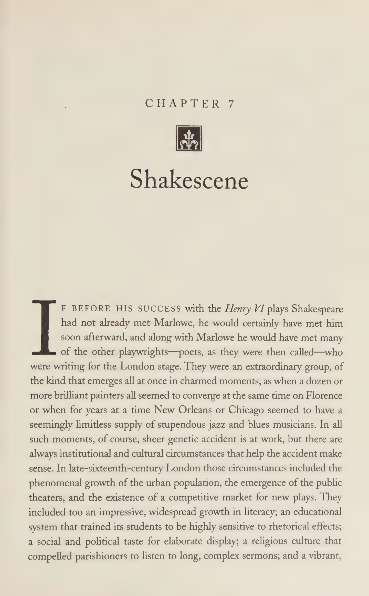 Stephen Greenblatt Will in the World Biography — page 209