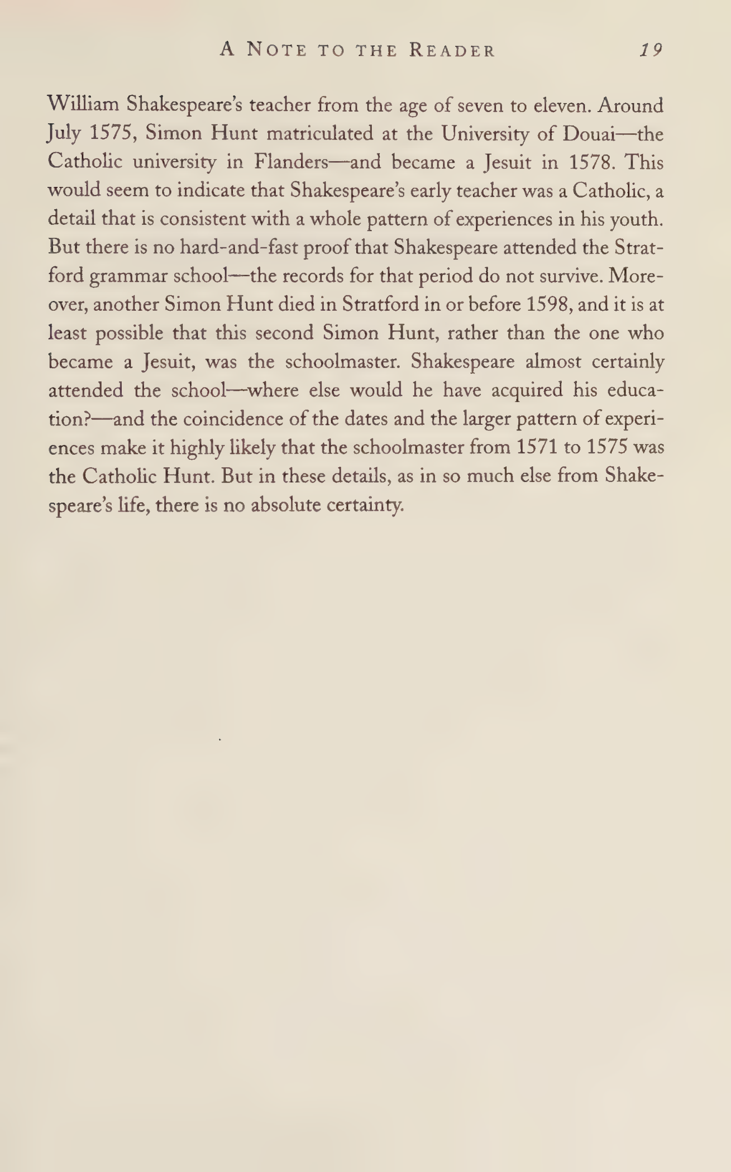 Stephen Greenblatt Will in the World Biography — page 21