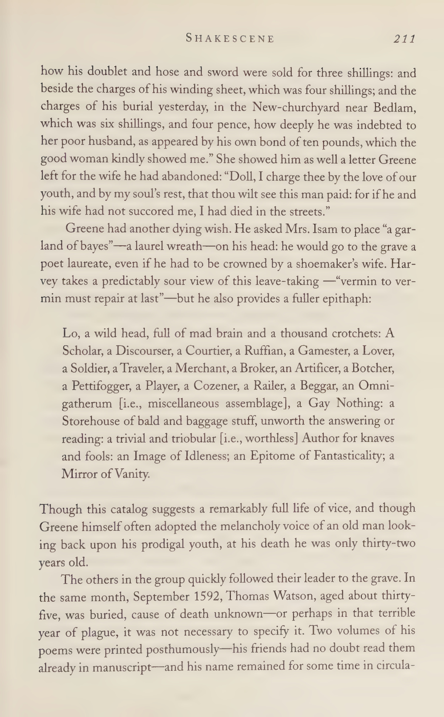 Stephen Greenblatt Will in the World Biography — page 221