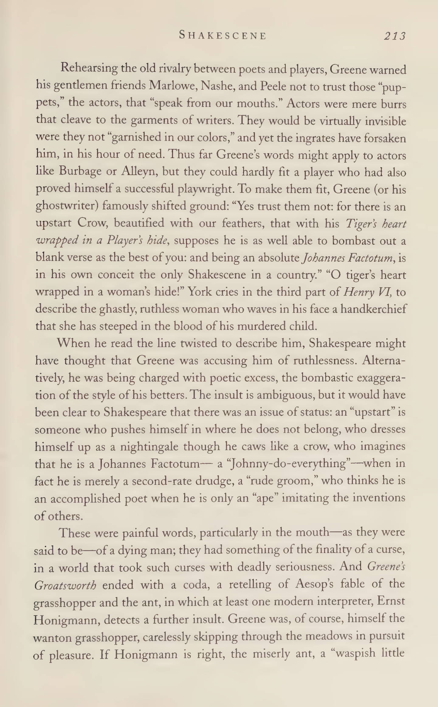 Stephen Greenblatt Will in the World Biography — page 223