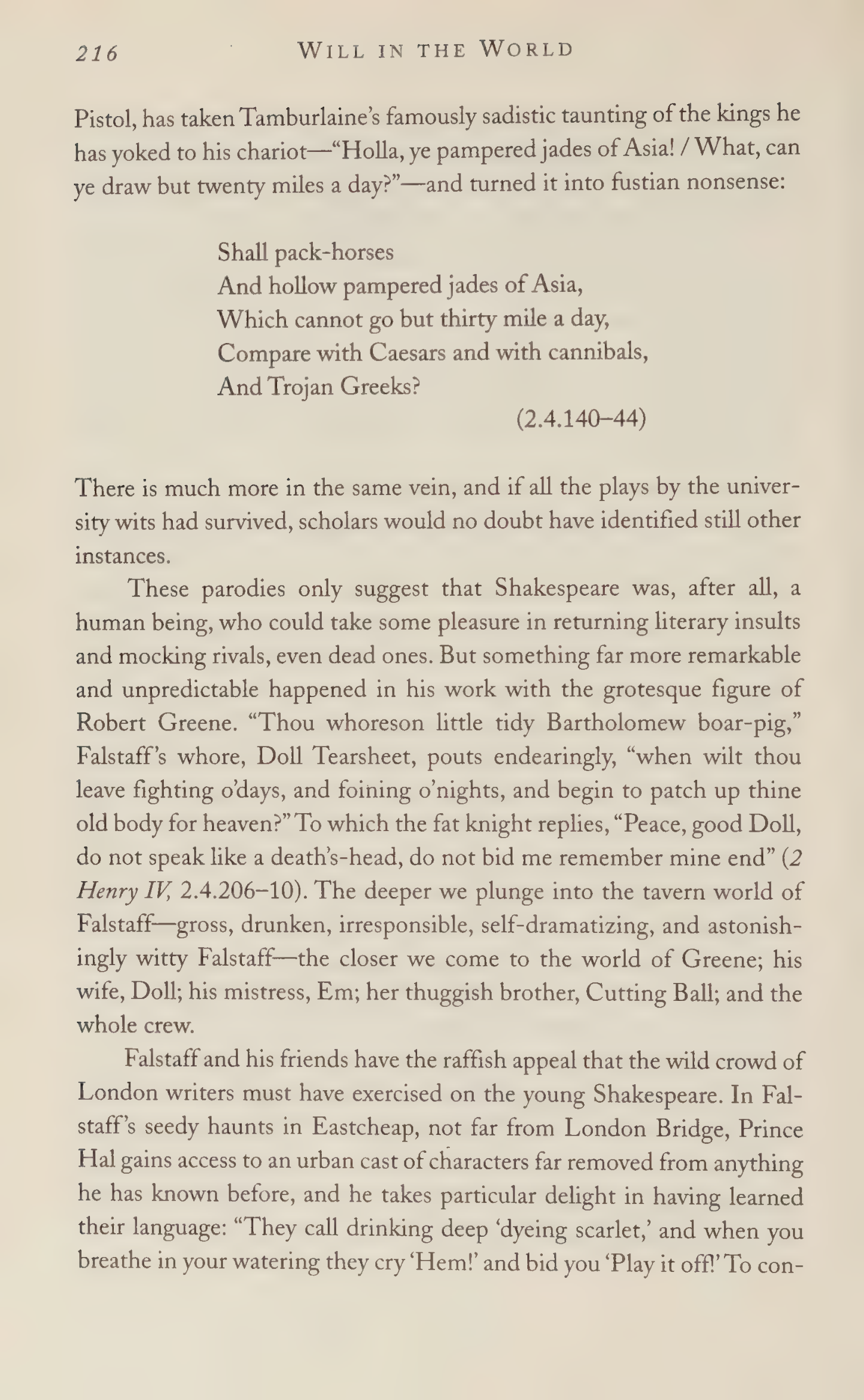 Stephen Greenblatt Will in the World Biography — page 226