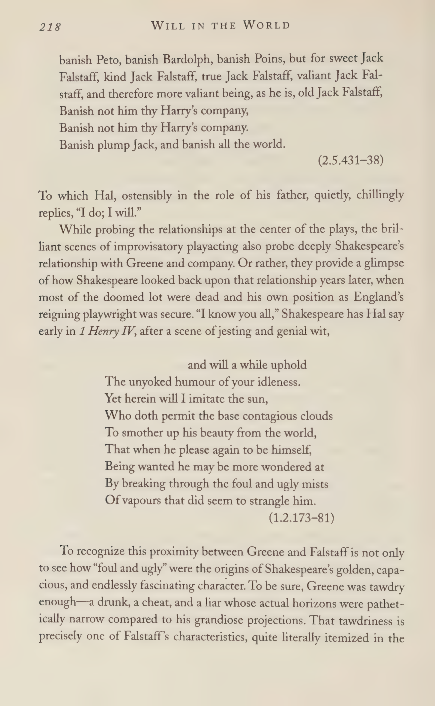 Stephen Greenblatt Will in the World Biography — page 228