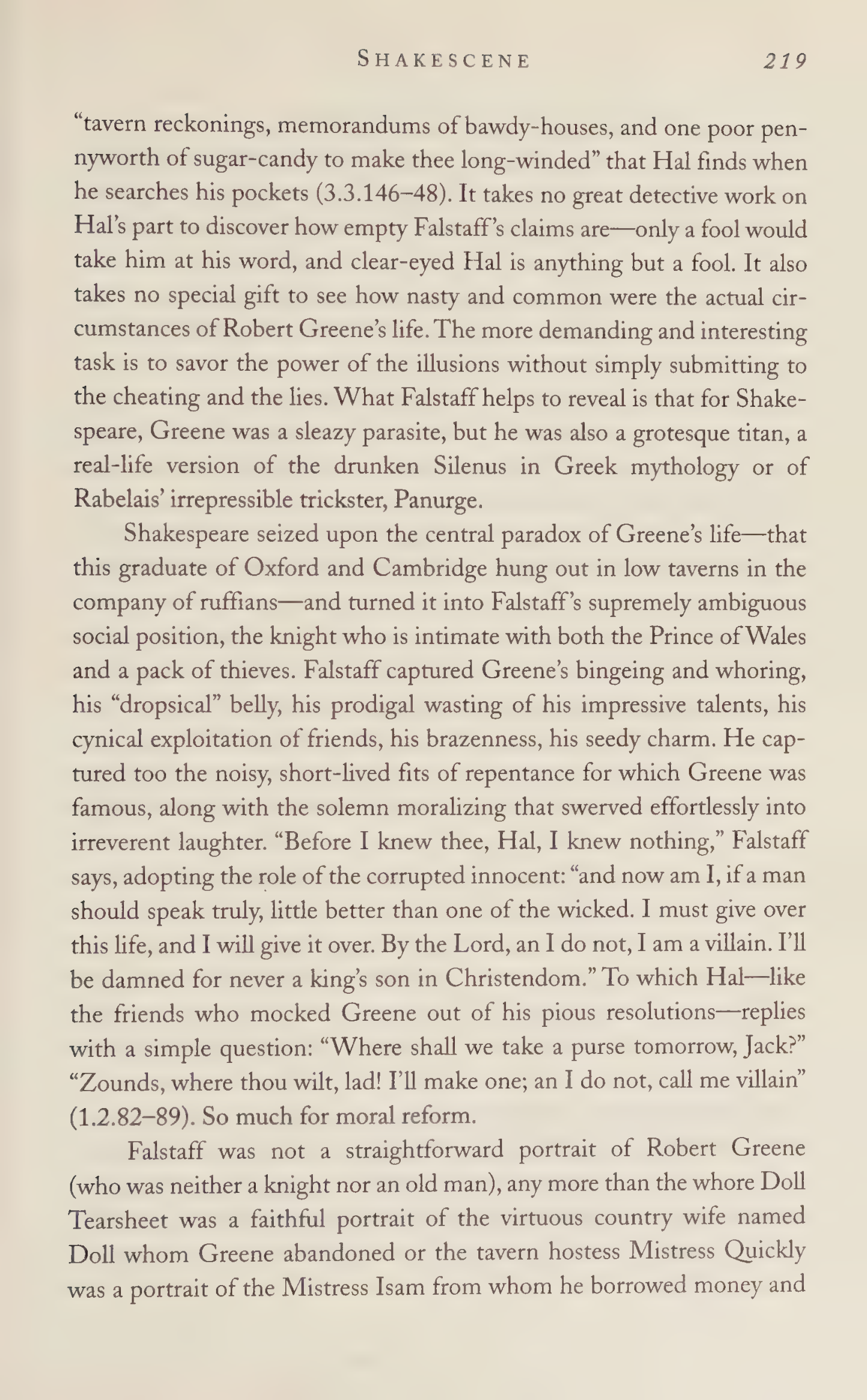 Stephen Greenblatt Will in the World Biography — page 229