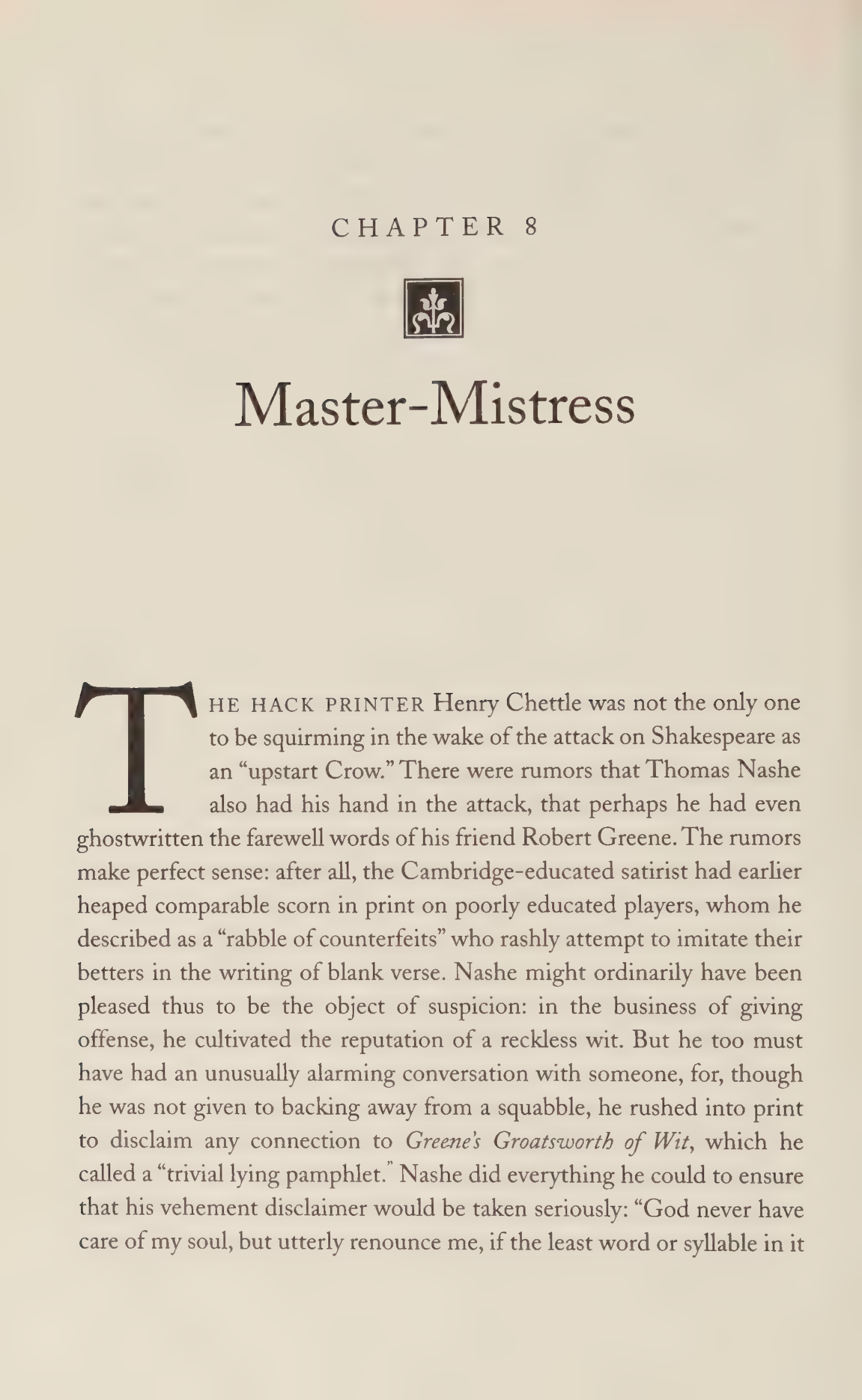 Stephen Greenblatt Will in the World Biography — page 236