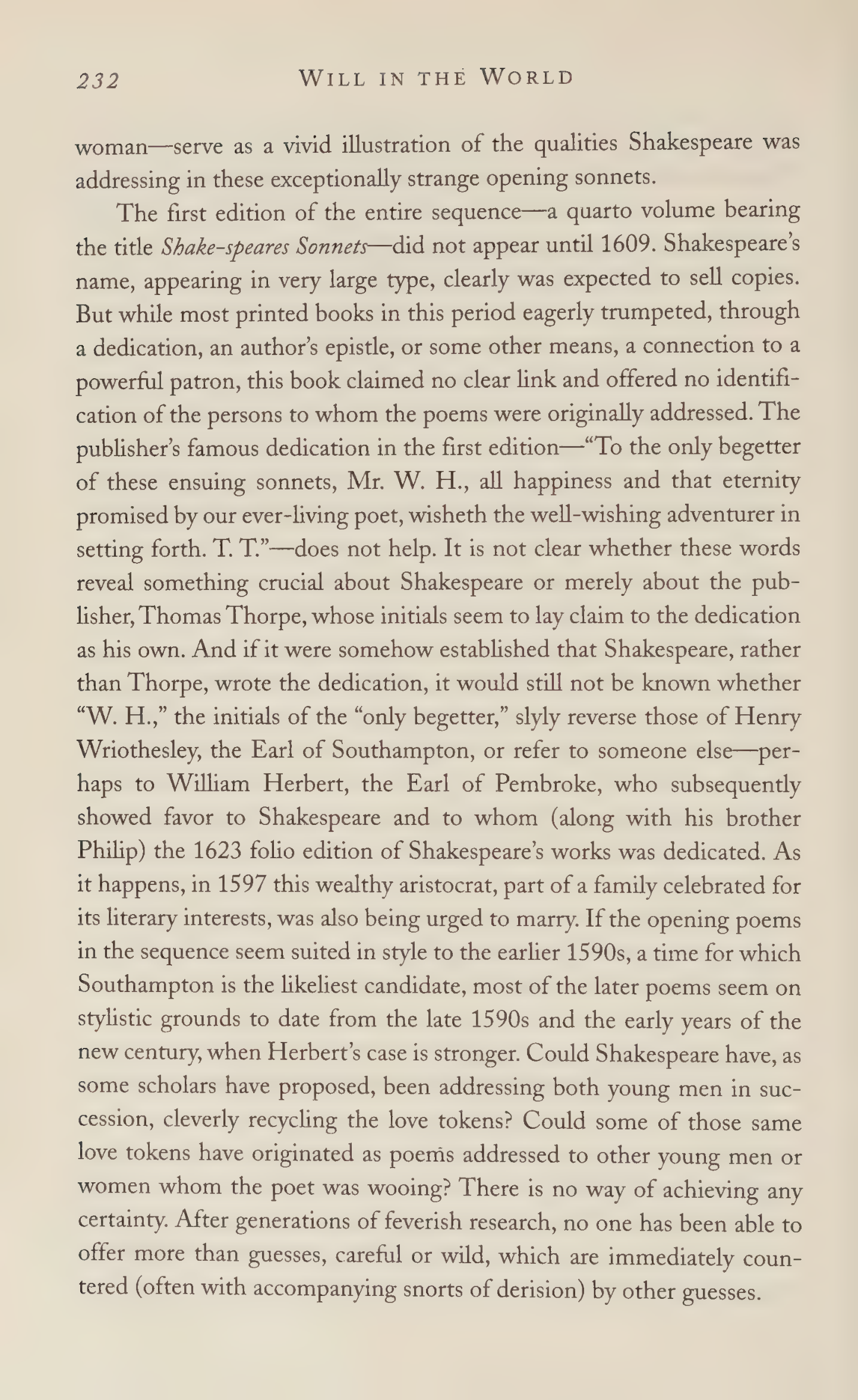 Stephen Greenblatt Will in the World Biography — page 242