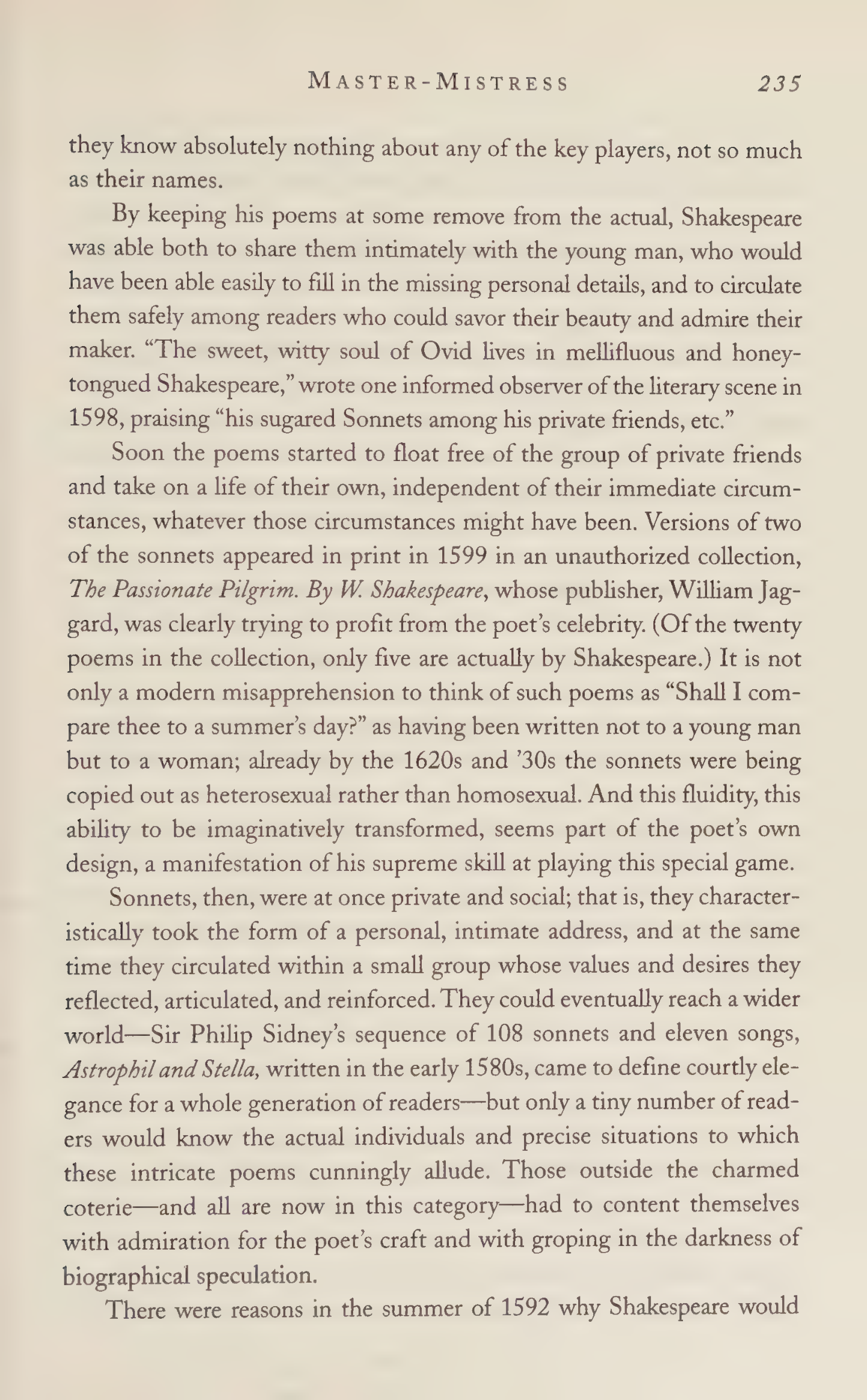 Stephen Greenblatt Will in the World Biography — page 245
