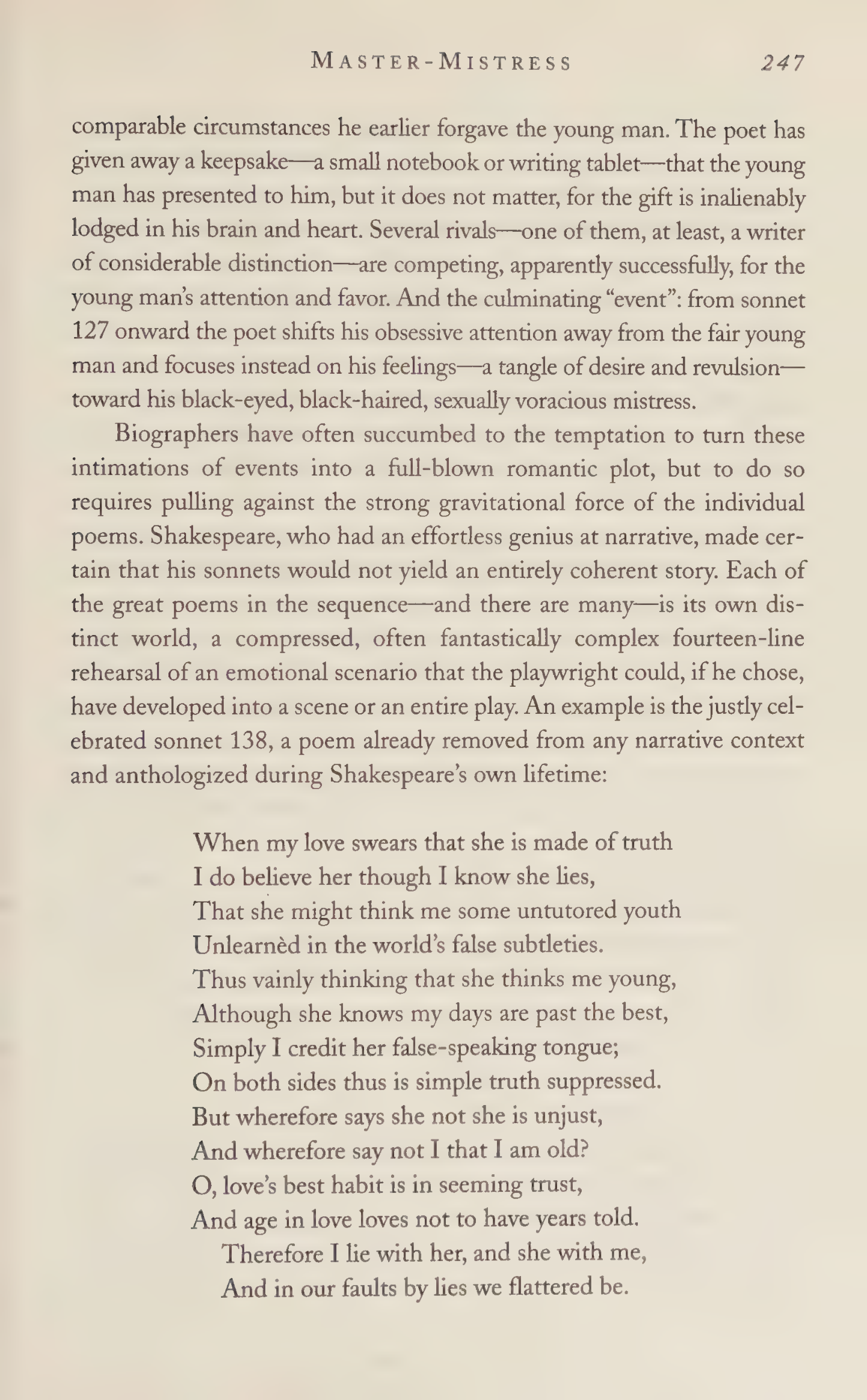 Stephen Greenblatt Will in the World Biography — page 257