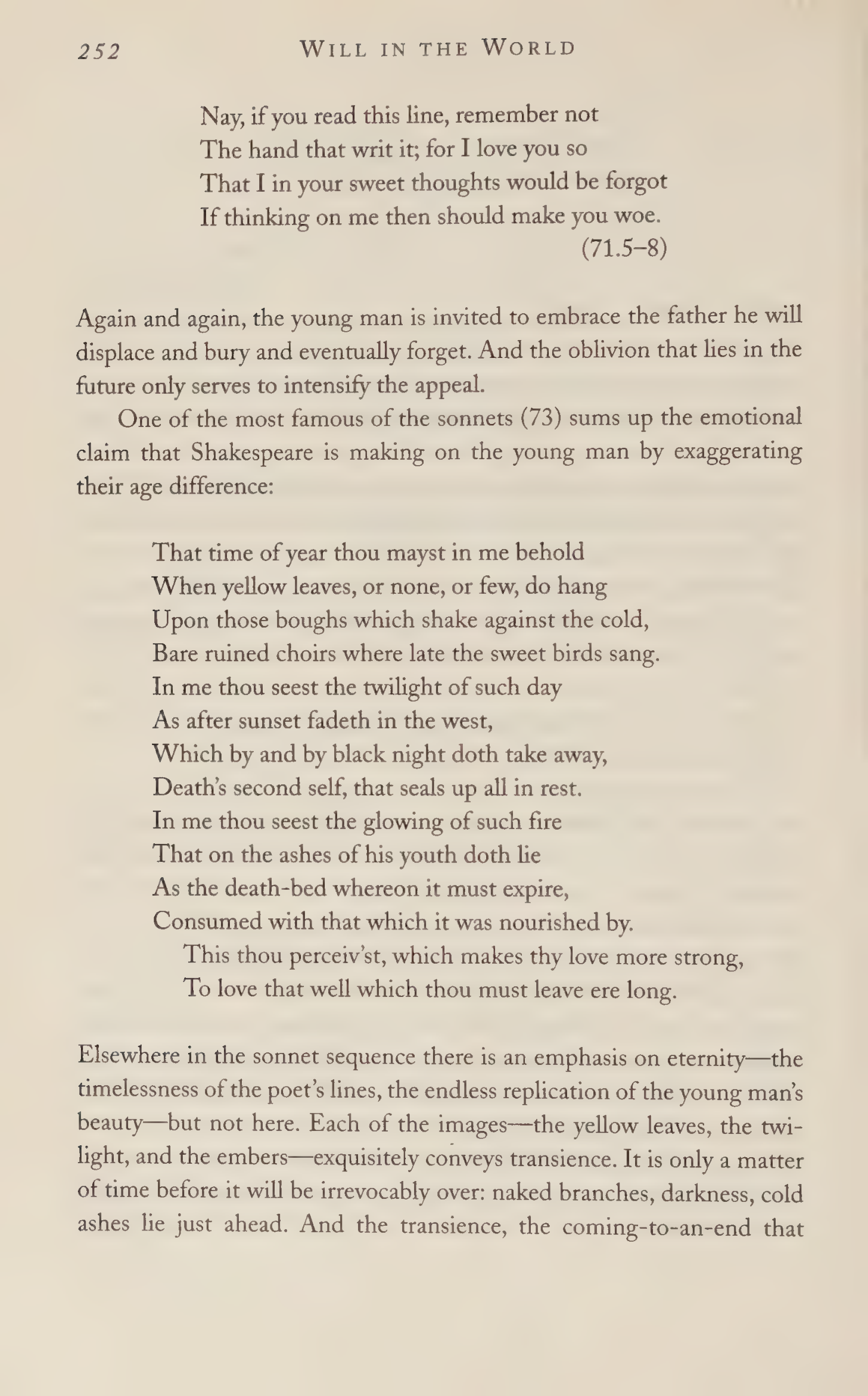Stephen Greenblatt Will in the World Biography — page 262