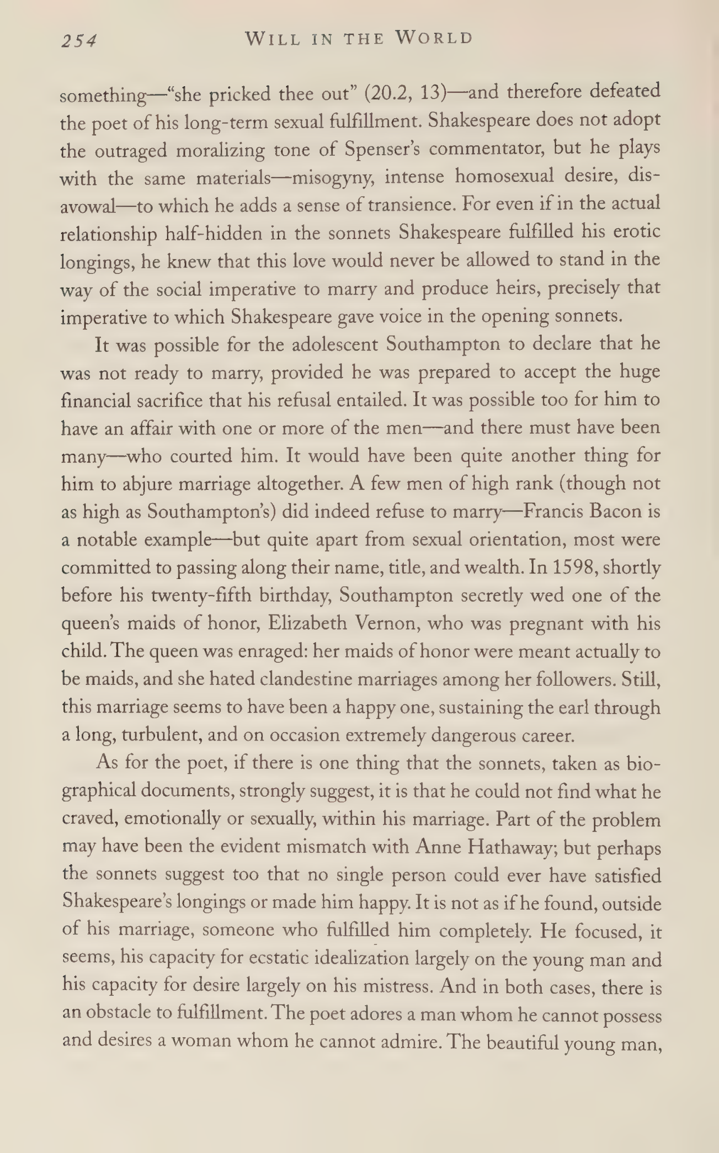 Stephen Greenblatt Will in the World Biography — page 264