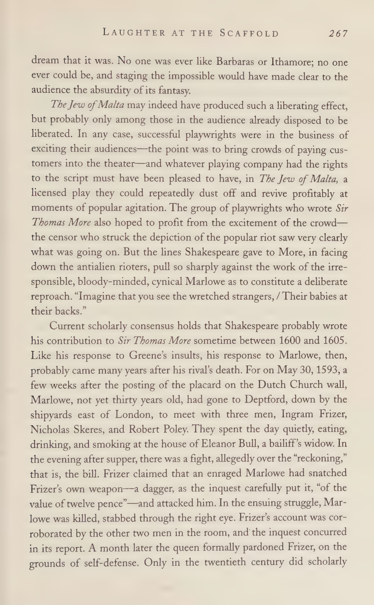 Stephen Greenblatt Will in the World Biography — page 277
