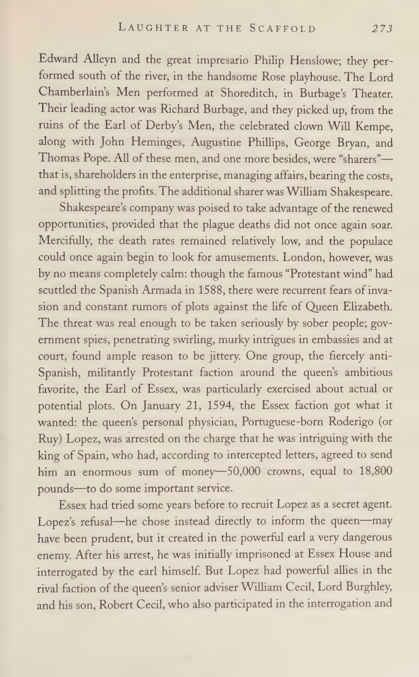 Stephen Greenblatt Will in the World Biography — page 283